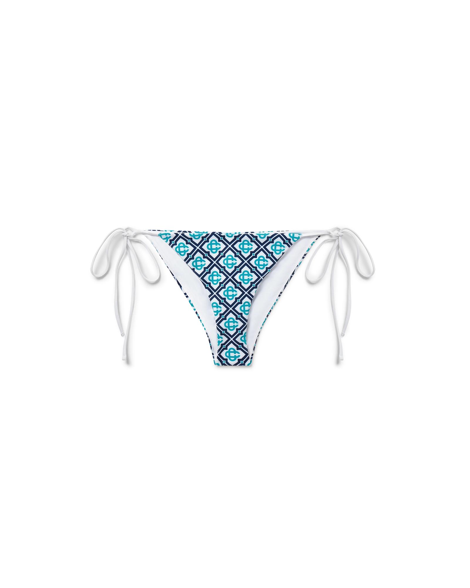 Monogram Bikini Bottom by CASABLANCA