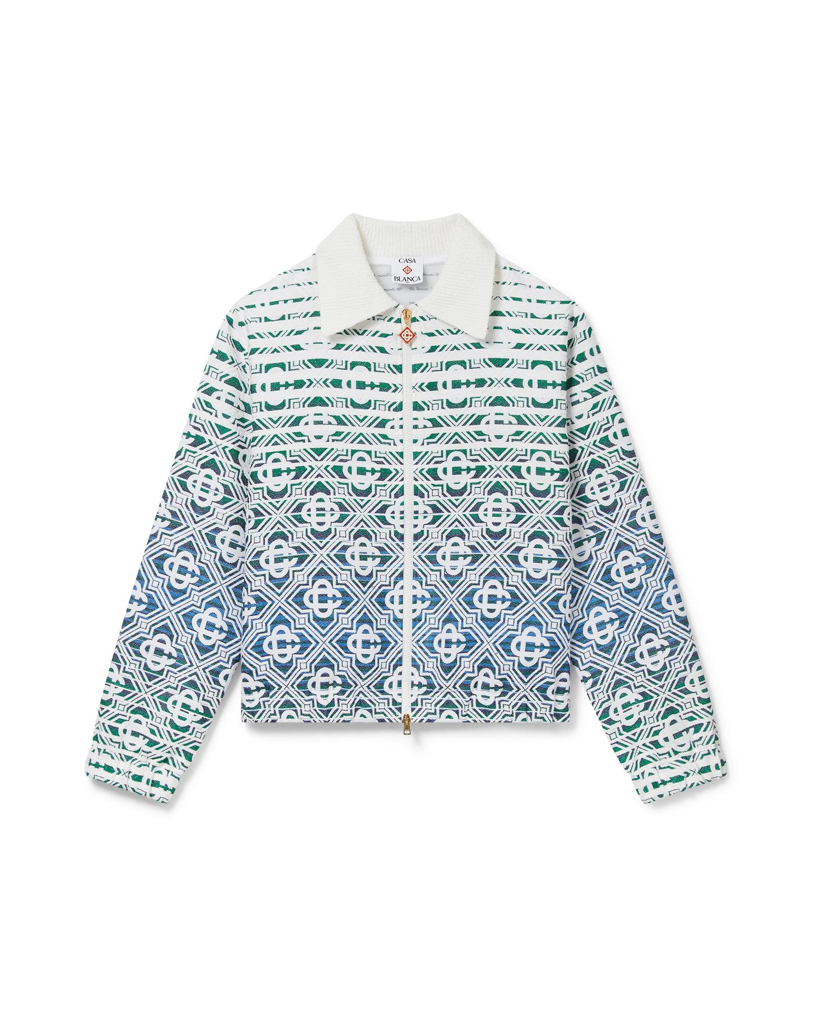Monogram Gradient Towelling Jacket by CASABLANCA