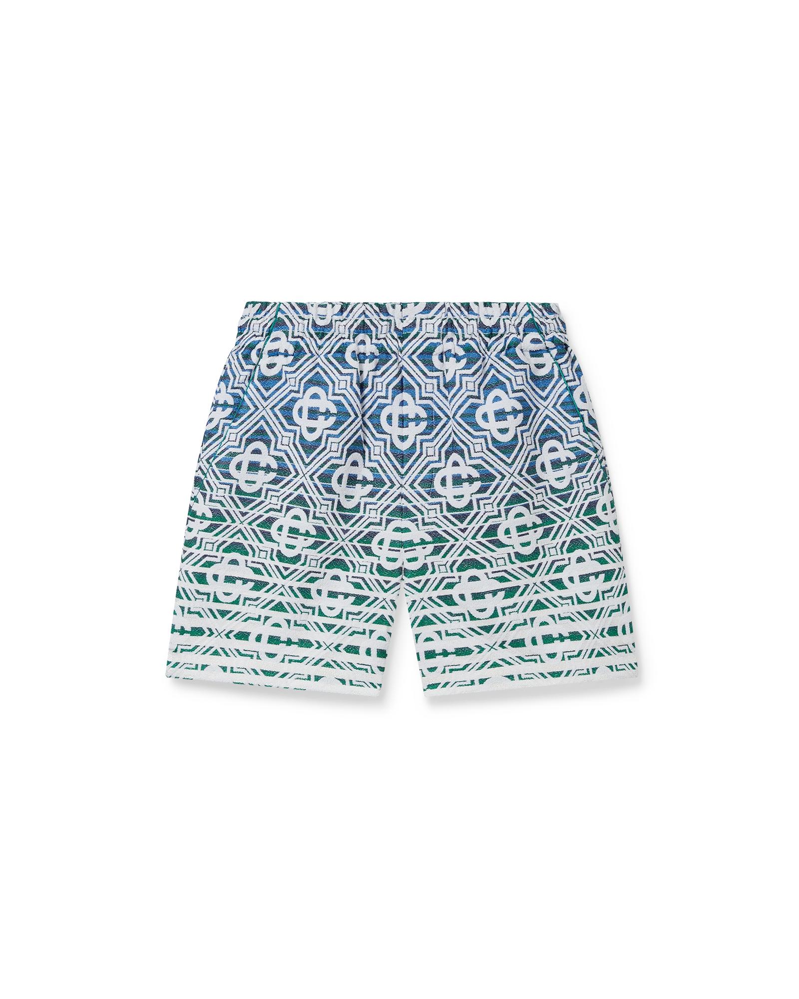 Monogram Gradient Towelling Shorts by CASABLANCA