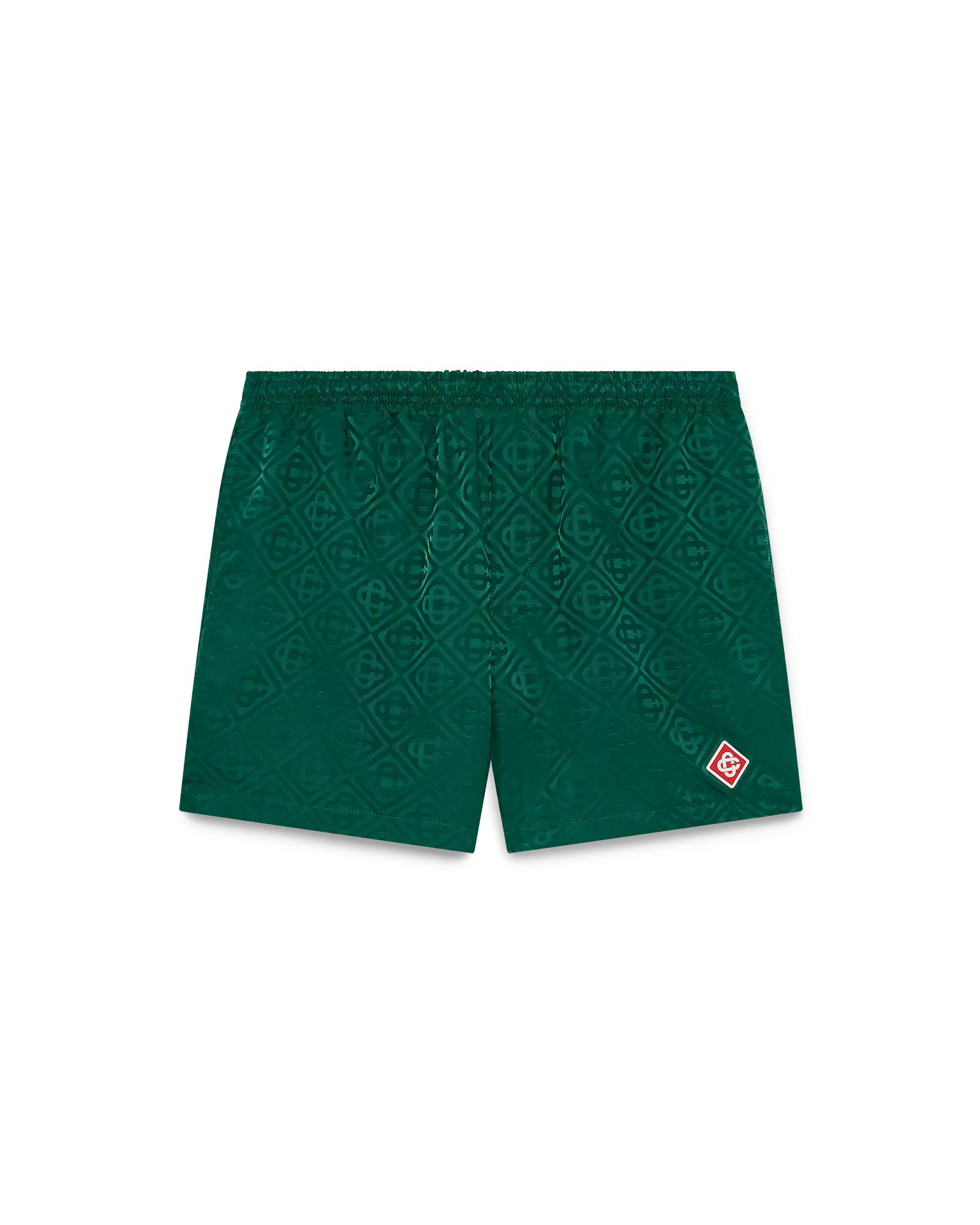 Monogram Jacquard Swim Shorts by CASABLANCA