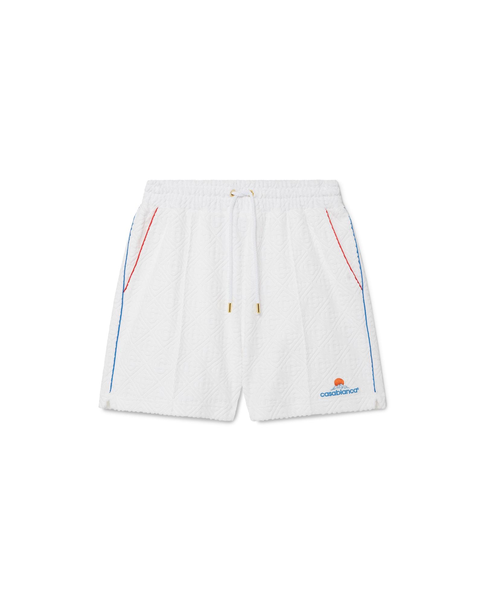 Monogram Jacquard Towelling Shorts by CASABLANCA