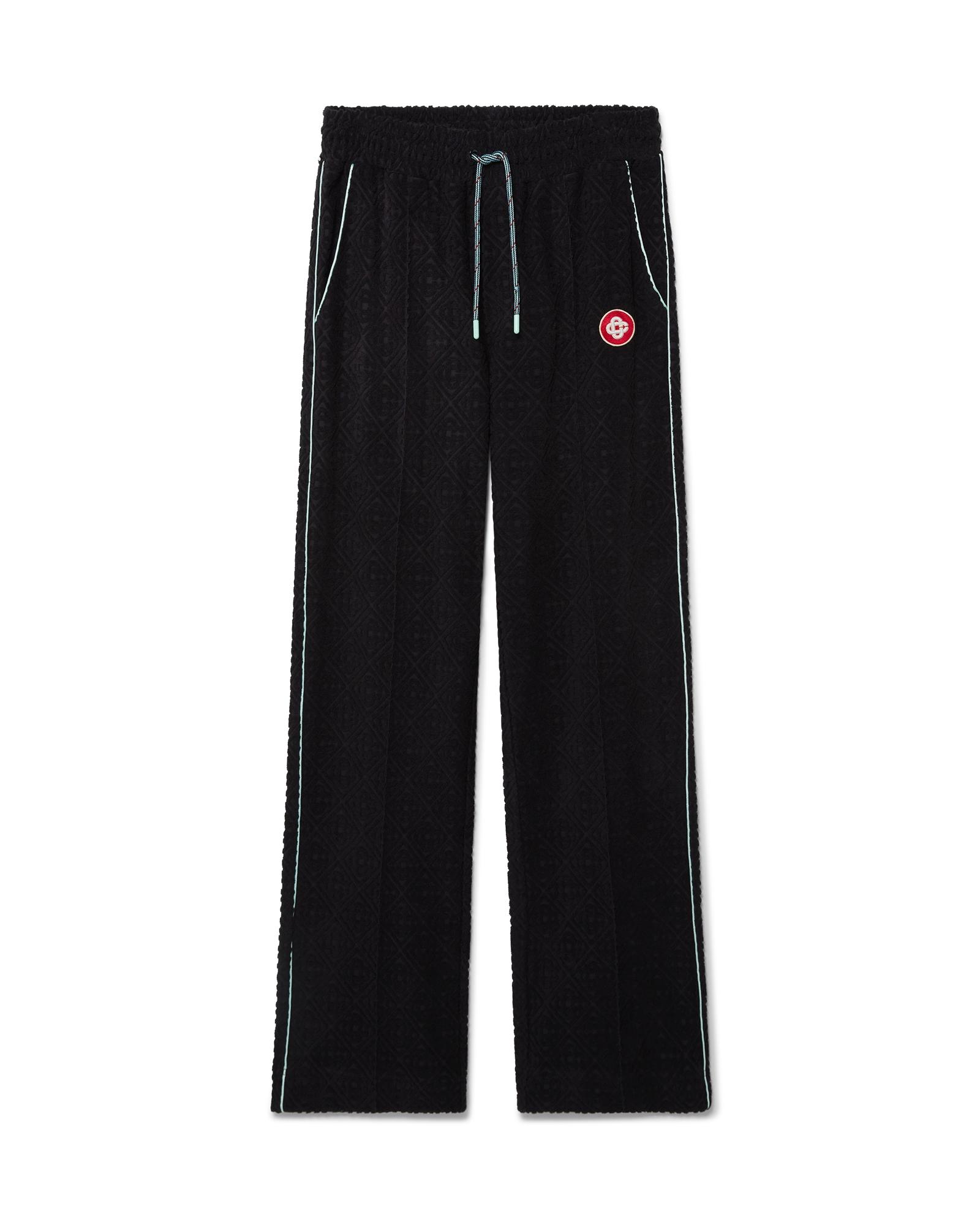 Monogram Jacquard Towelling Trousers by CASABLANCA