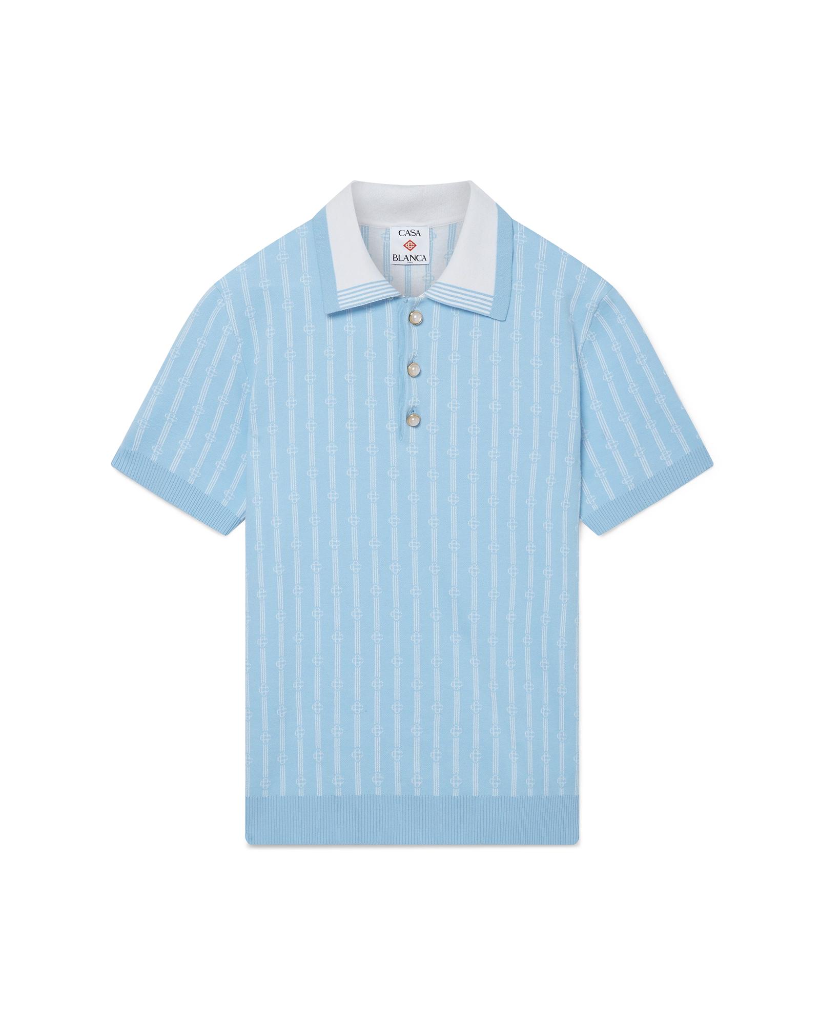 Monogram Polo Shirt by CASABLANCA
