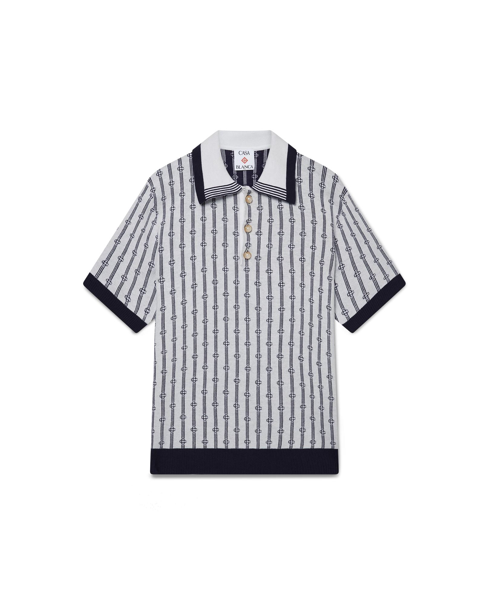 Monogram Polo Shirt by CASABLANCA