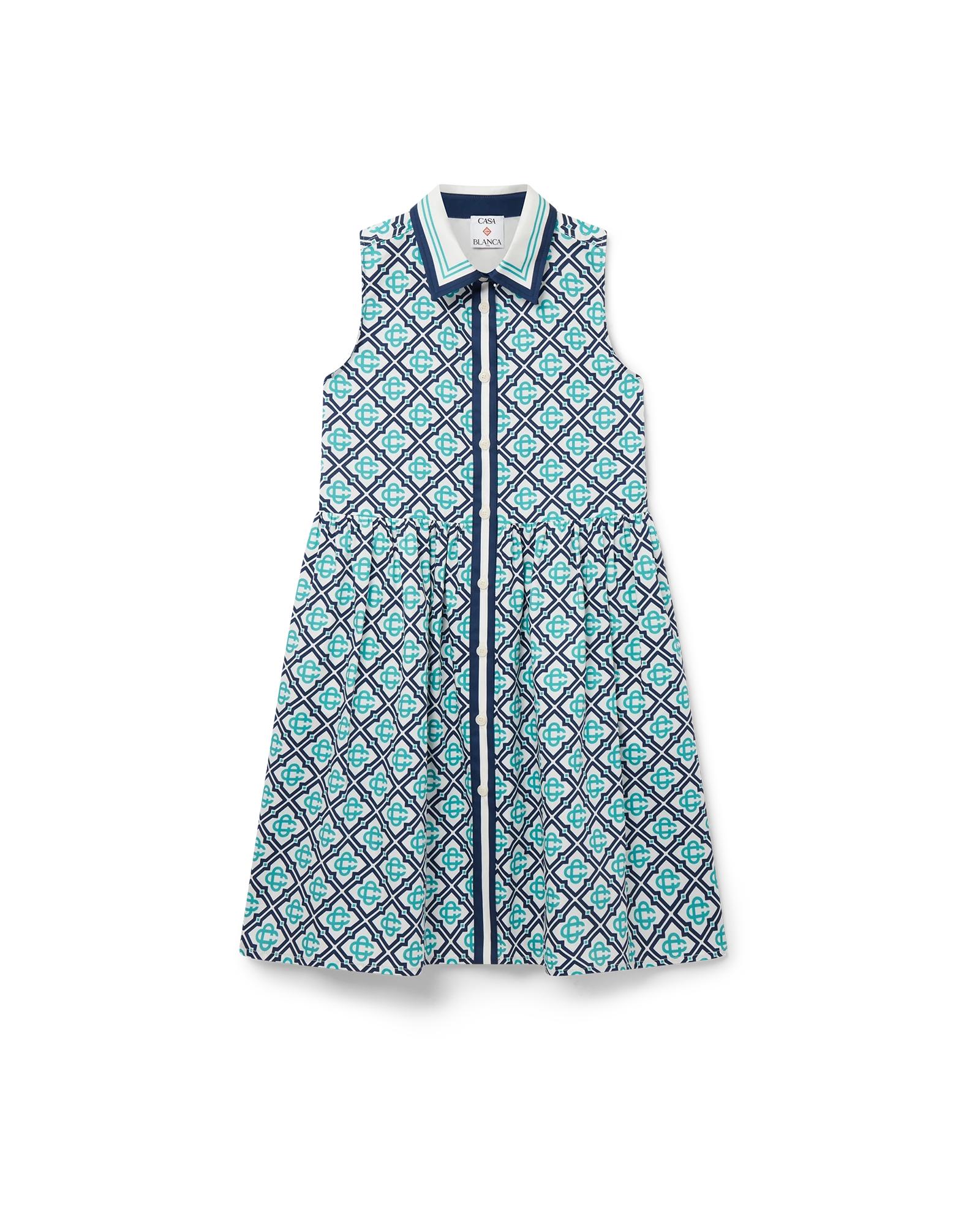 Monogram Shirt Dress by CASABLANCA