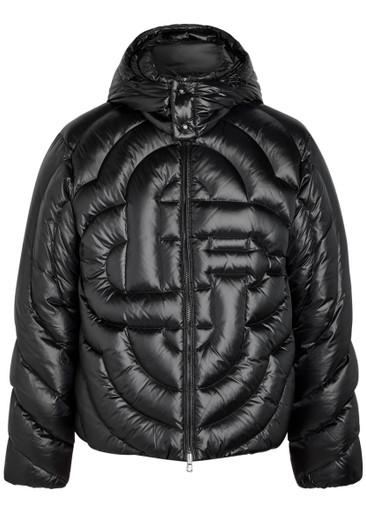 Monogram quilted shell jacket by CASABLANCA