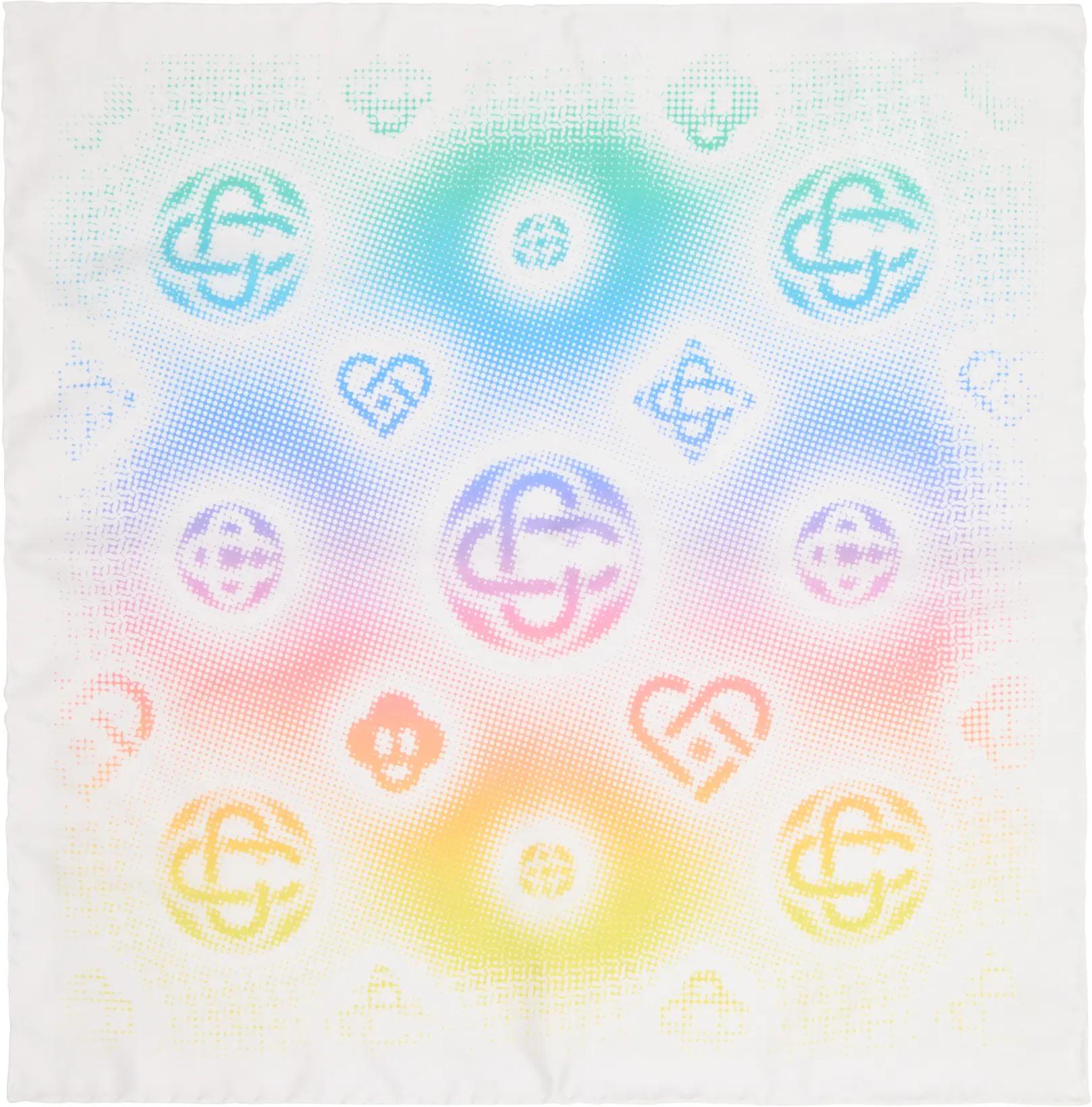 Multicolor Medium Silk Scarf by CASABLANCA