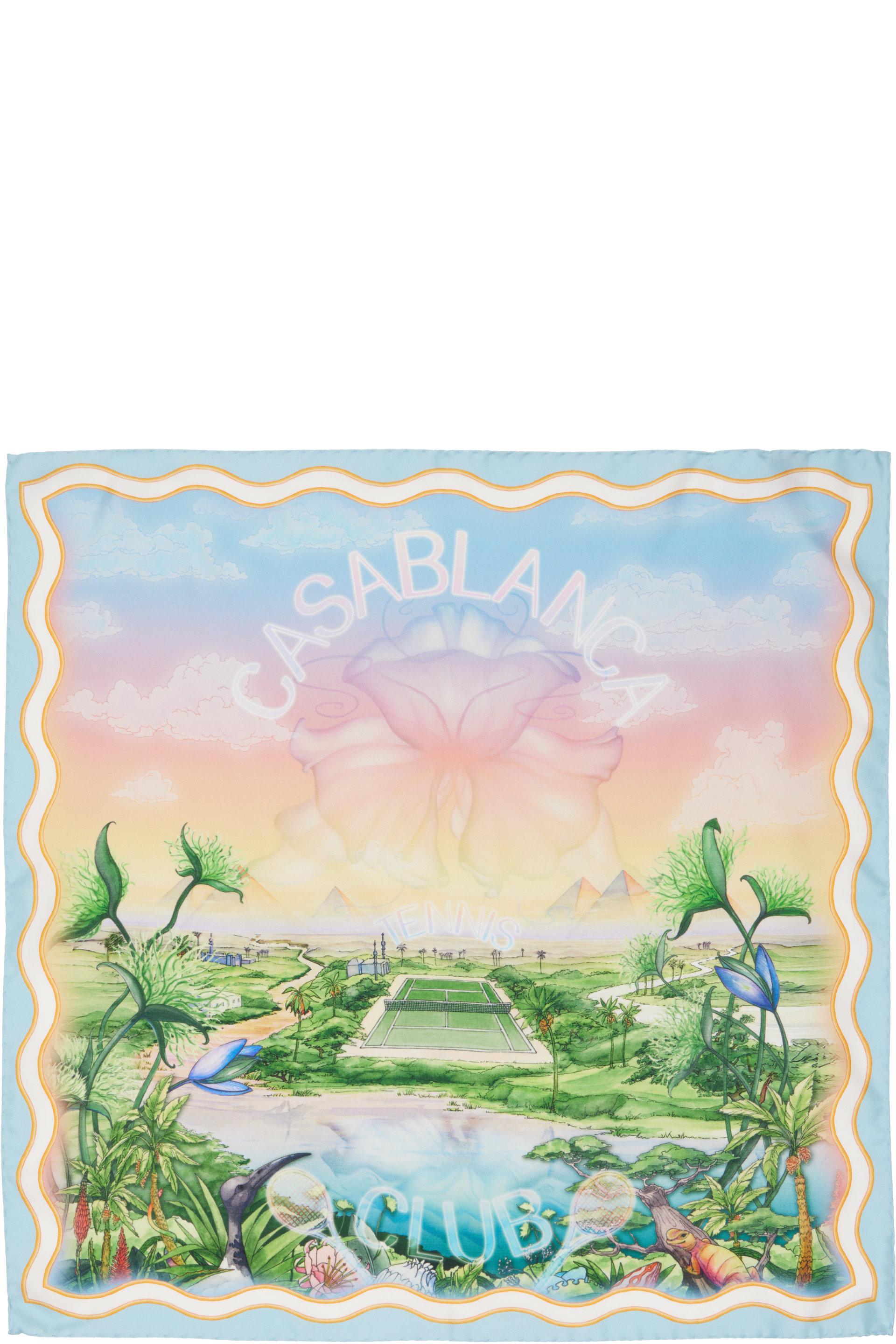 Multicolor Medium Silk Scarf by CASABLANCA