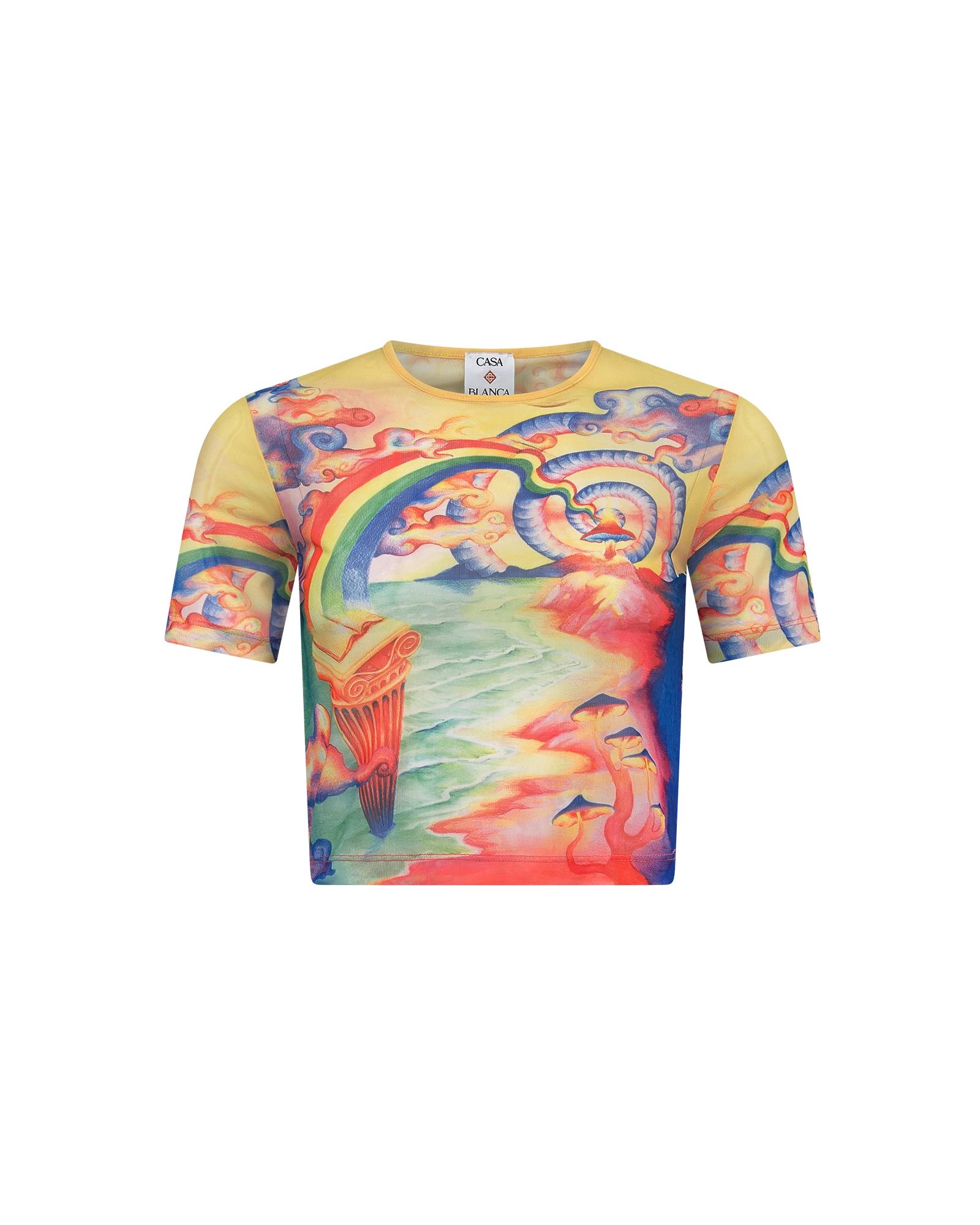 Nature's Teacher Mesh Baby T Shirt by CASABLANCA