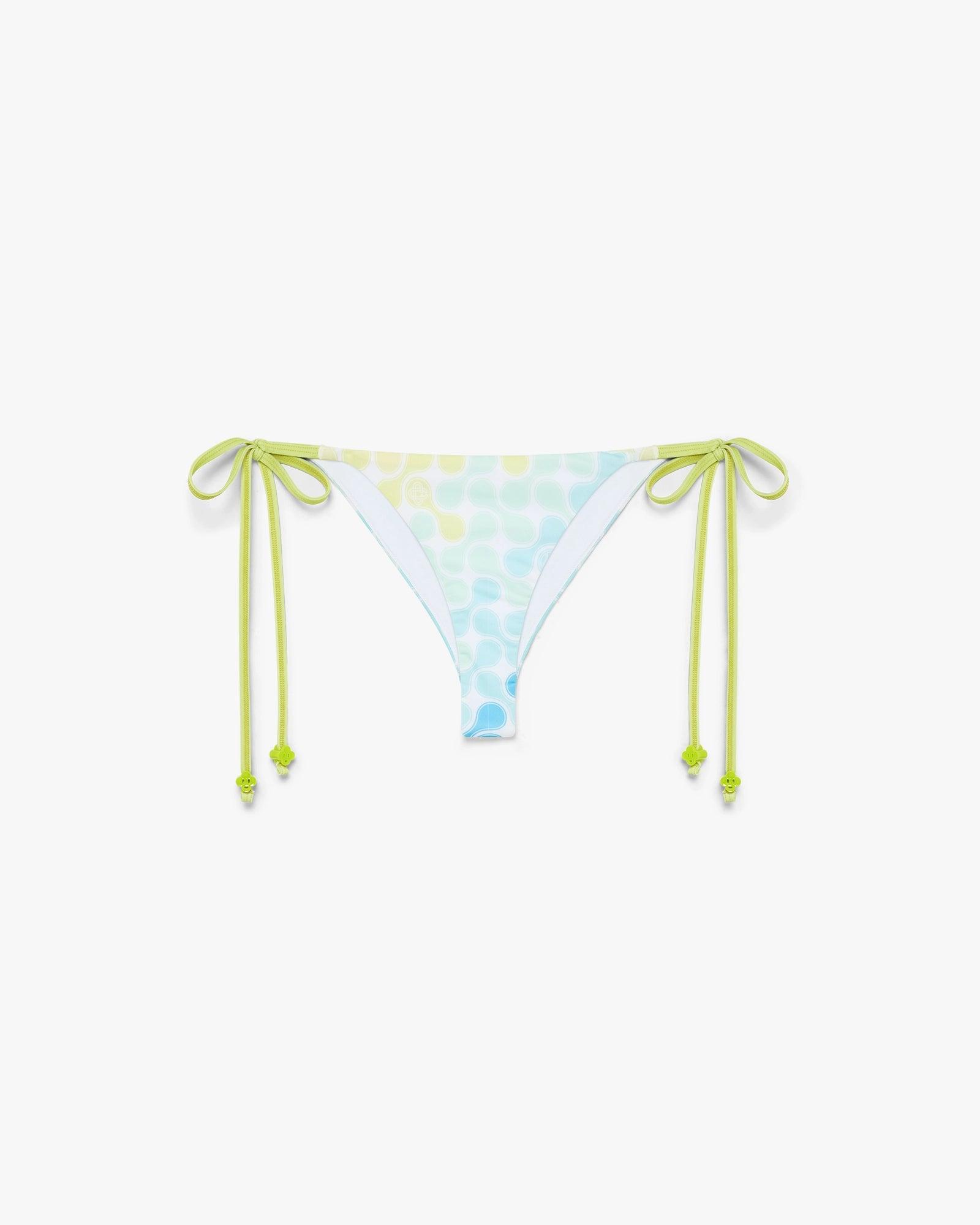 Optic Drop String Beaded Bikini Bottom by CASABLANCA