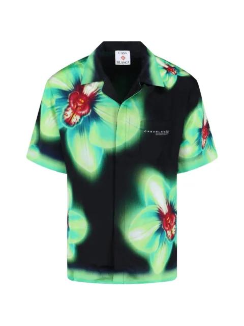 Orchid short-sleeve shirt by CASABLANCA