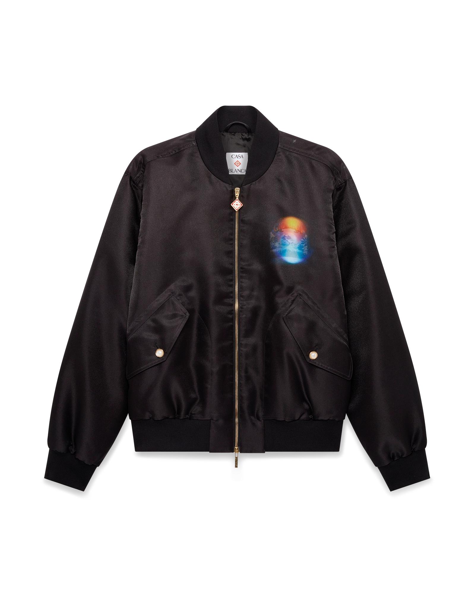 Organza Gradient Bomber Jacket by CASABLANCA