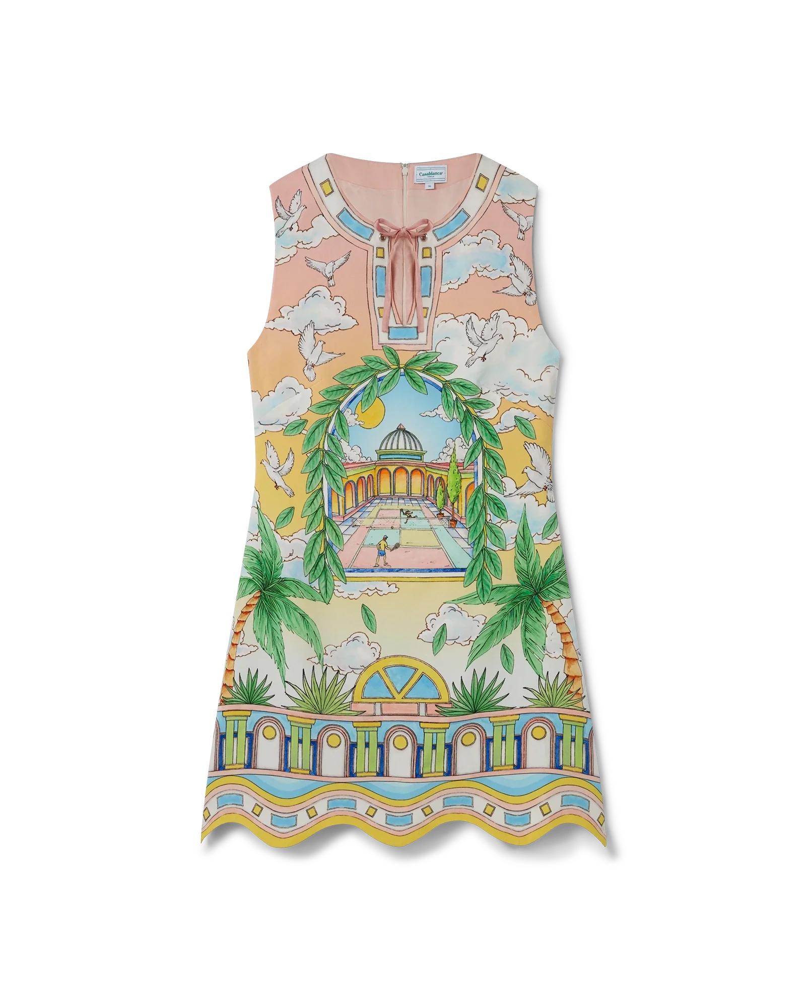 Paysage Ideal Cocktail Dress by CASABLANCA