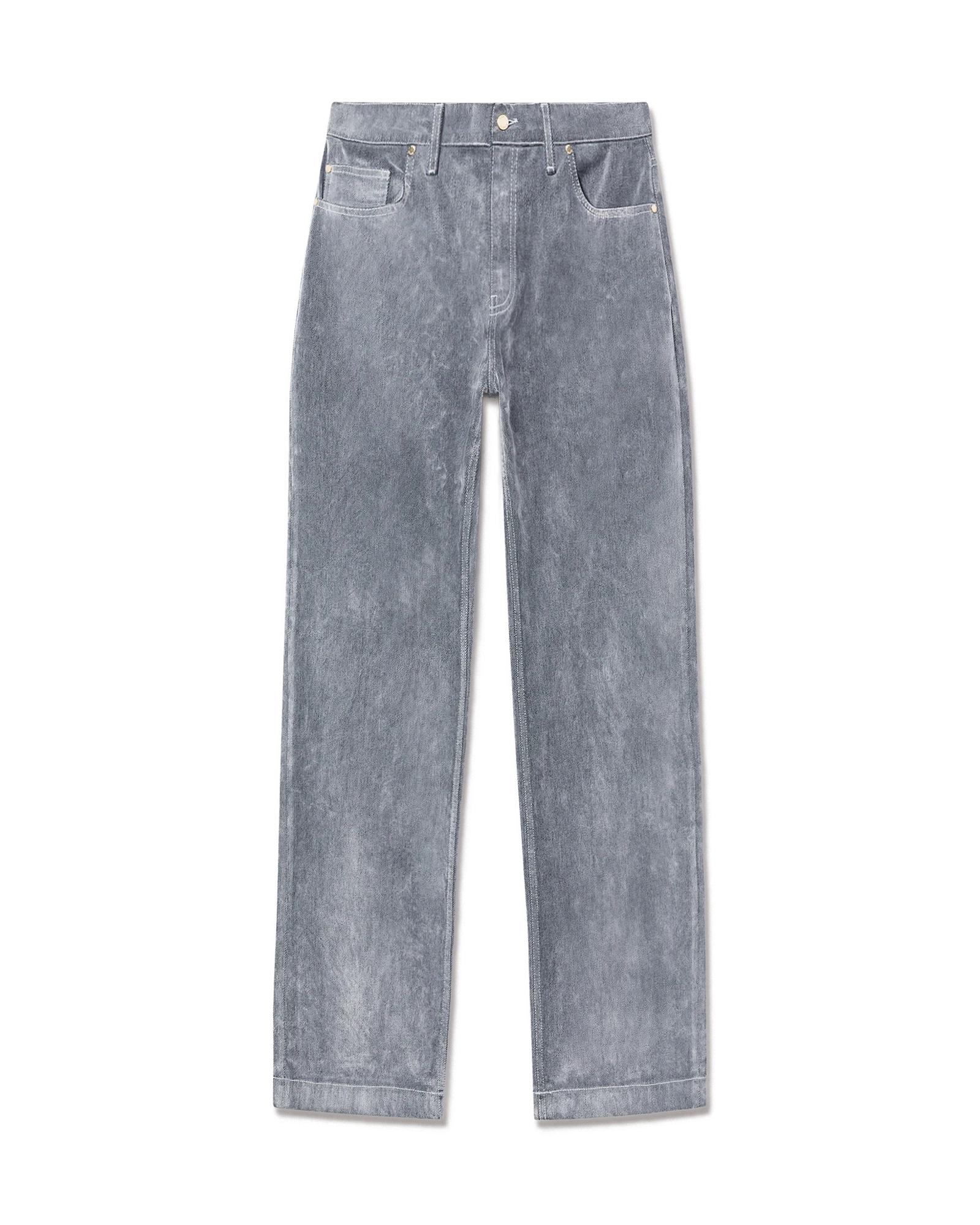 Peach Texture Jeans by CASABLANCA