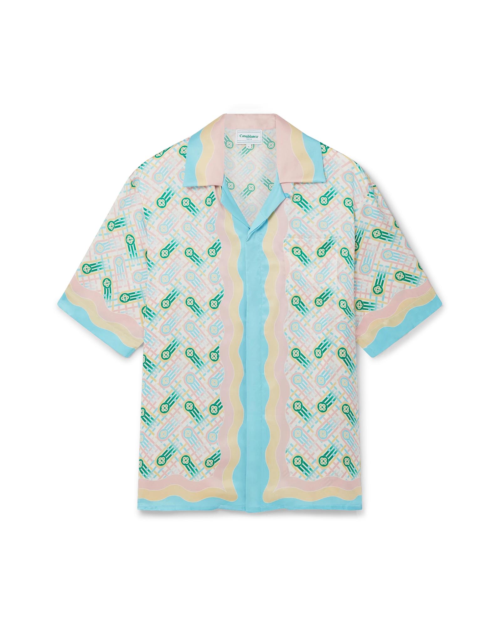 Ping Pong Short Sleeve Silk Shirt by CASABLANCA
