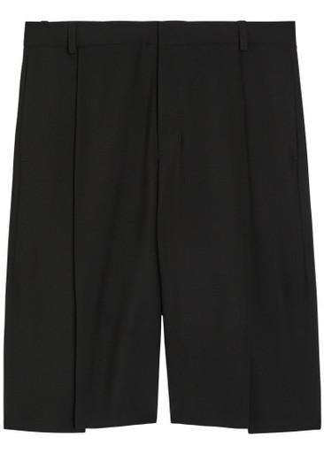 Pleated wool shorts by CASABLANCA
