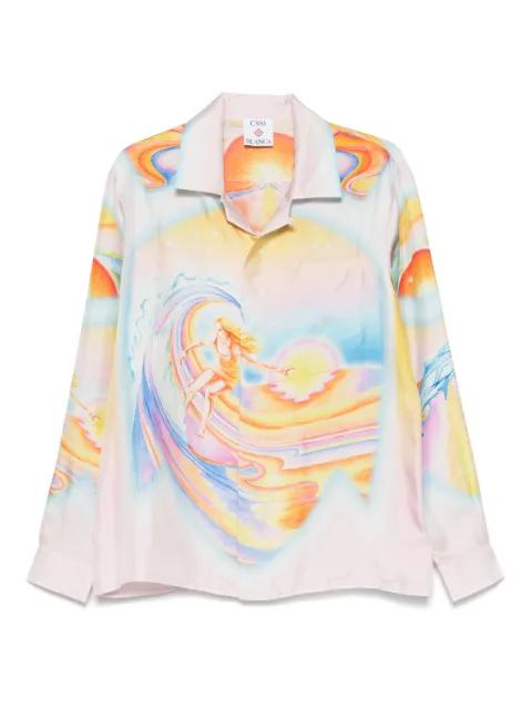 Psychedelic Nirvana shirt by CASABLANCA