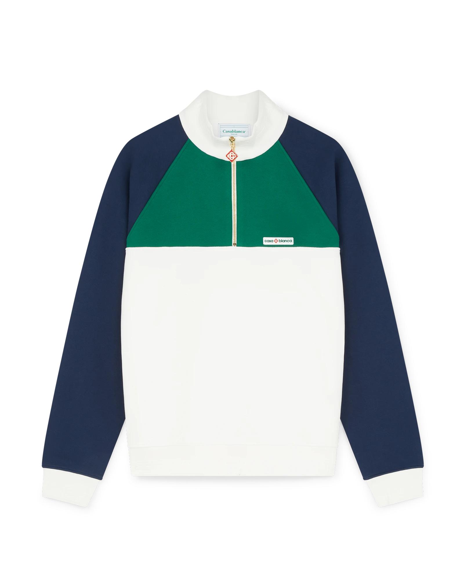 Quarter Zip Sweatshirt by CASABLANCA