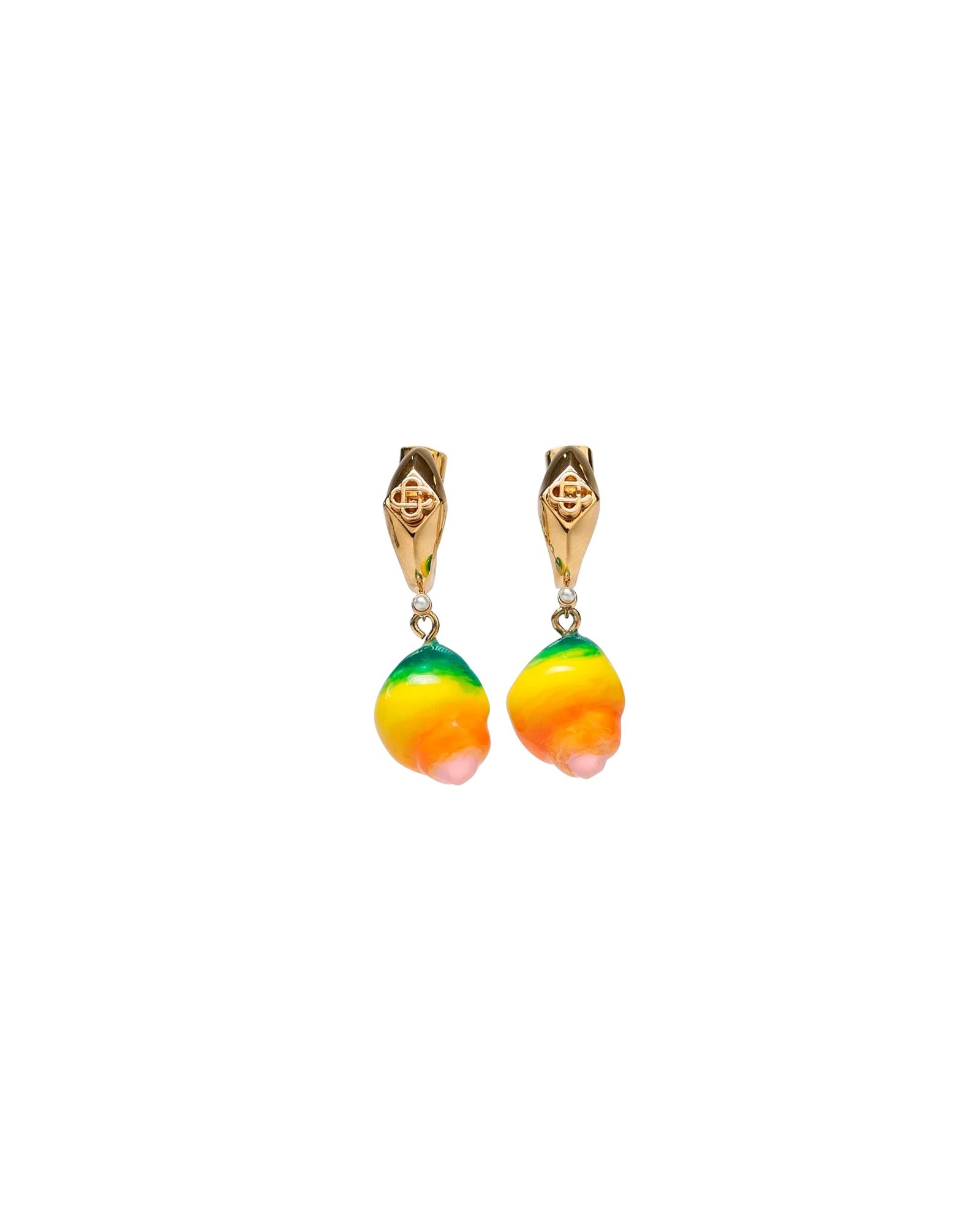 Shell Drop Earrings by CASABLANCA