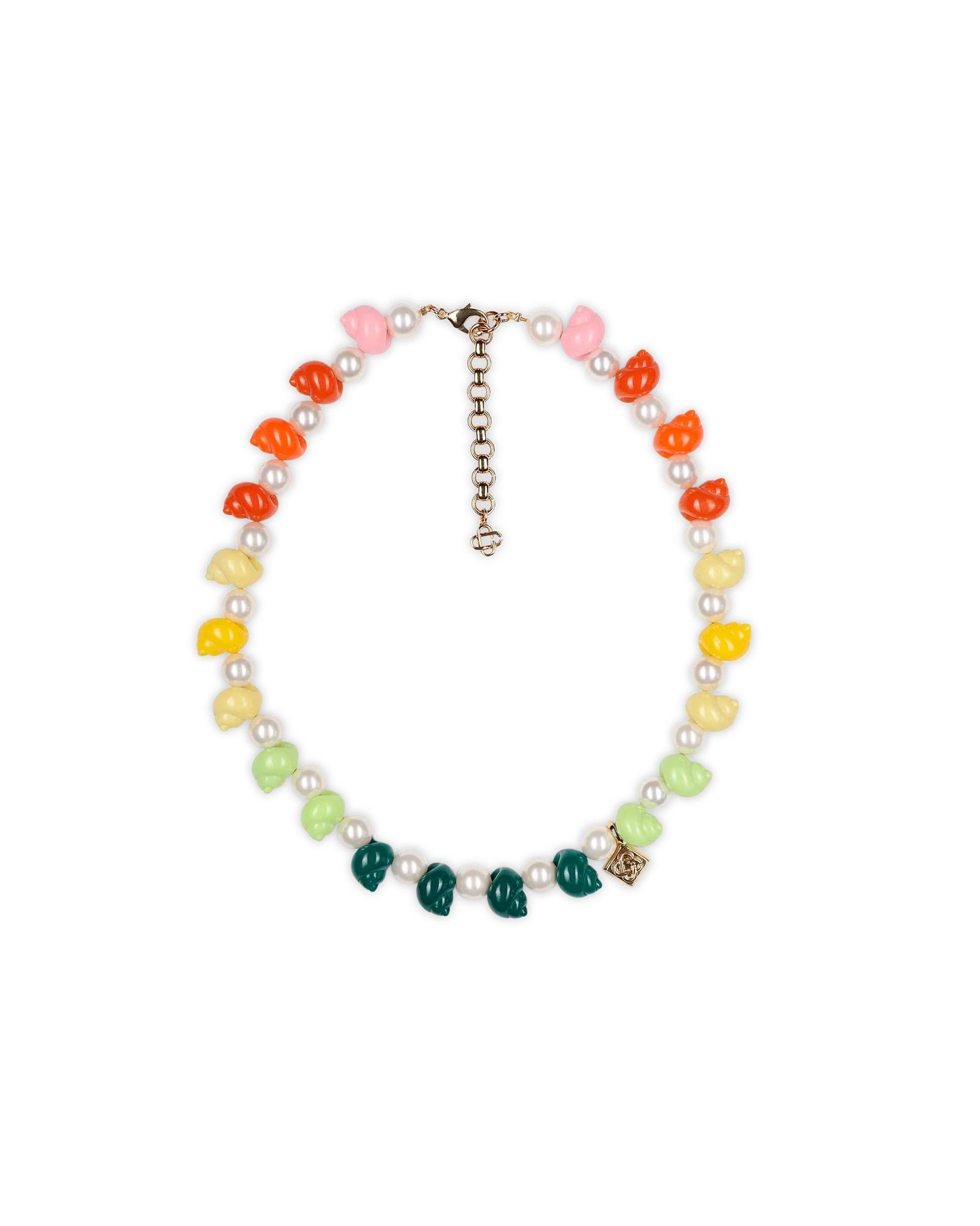 Shell &amp; Pearl Necklace by CASABLANCA