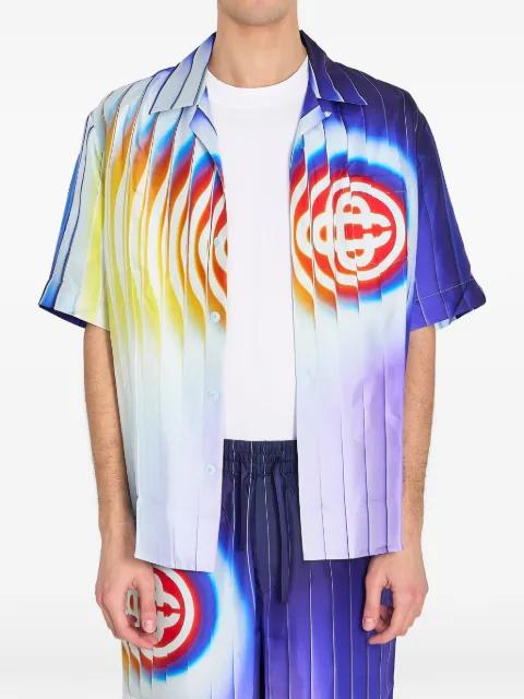 Shockwave silk shirt by CASABLANCA