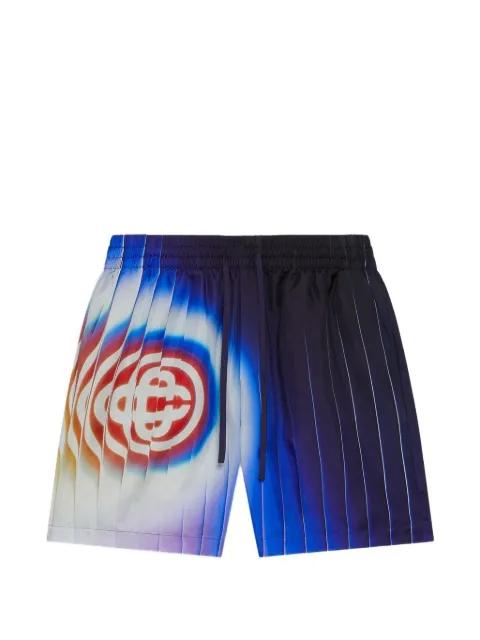 Shockwave silk shorts by CASABLANCA