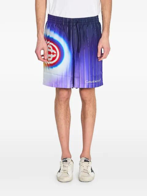 Shockwave silk shorts by CASABLANCA
