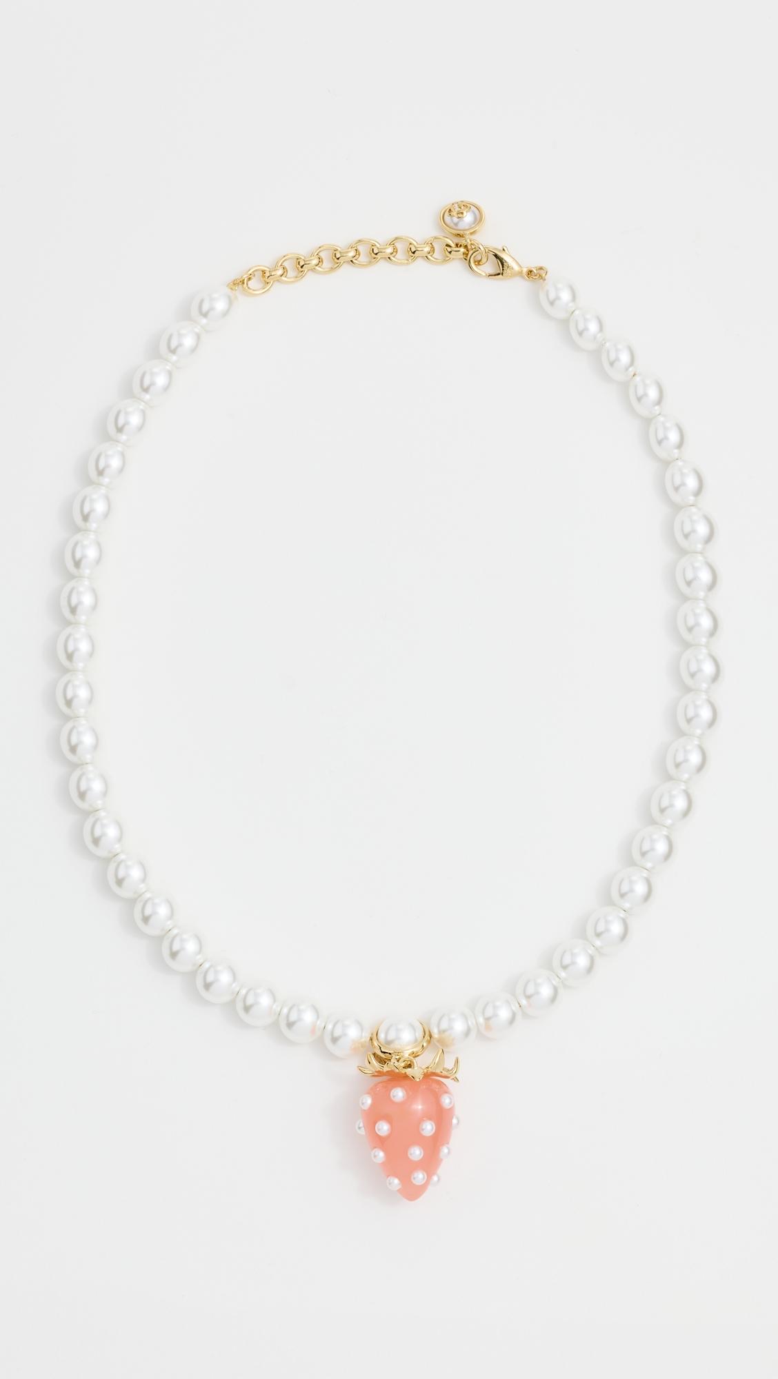 Strawberry Necklace by CASABLANCA