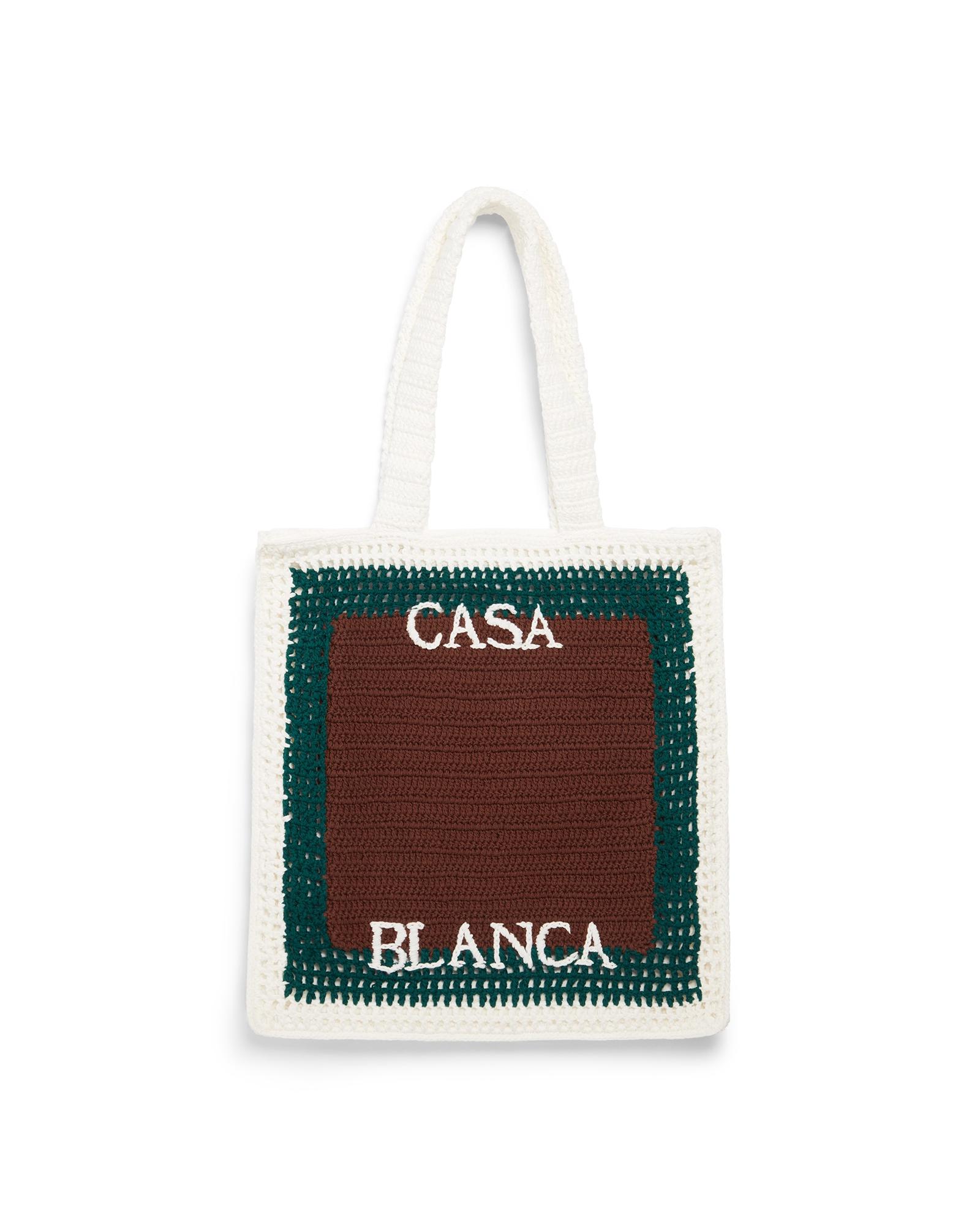 Stripe Crochet Bag by CASABLANCA