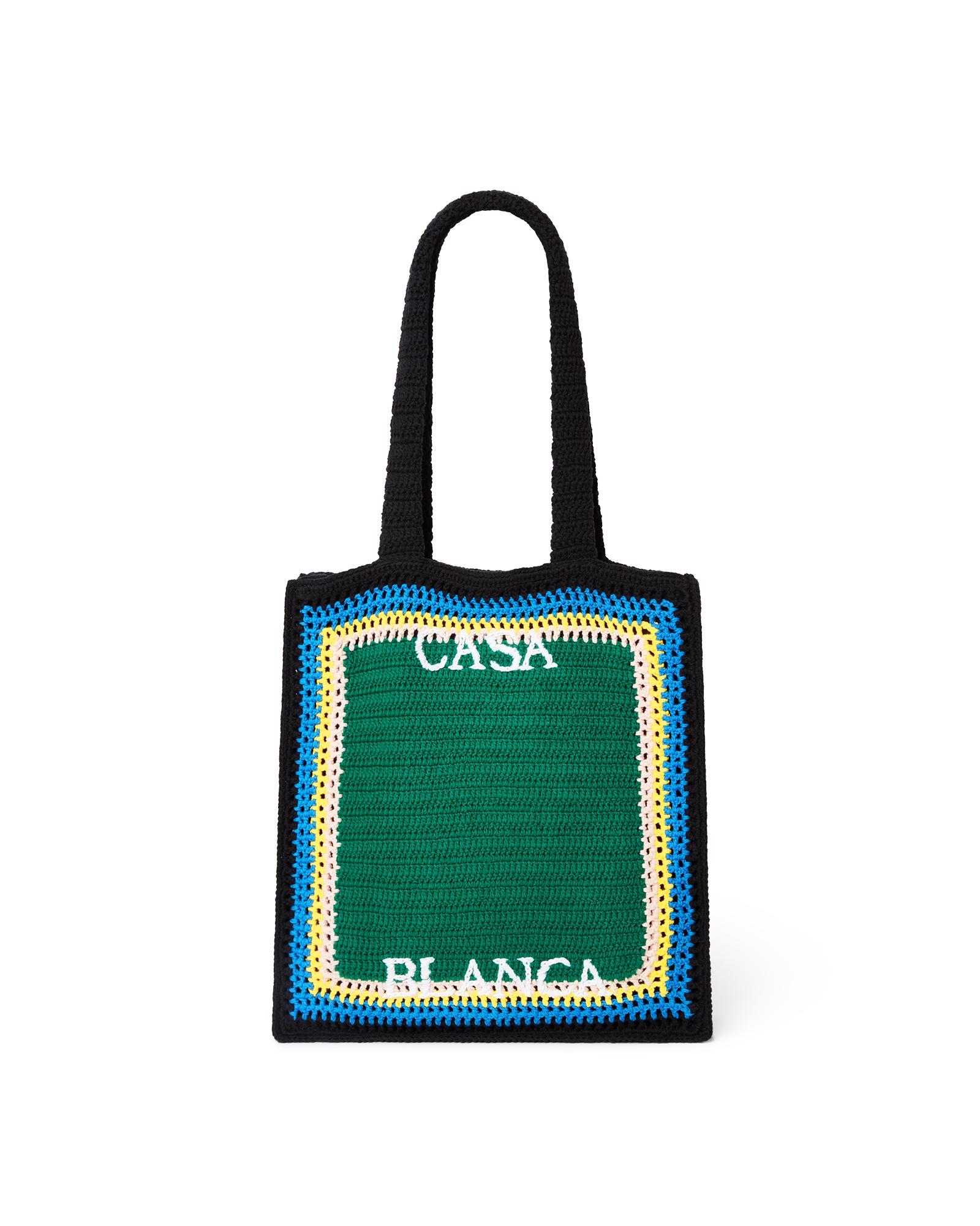 Stripe Crochet Bag by CASABLANCA