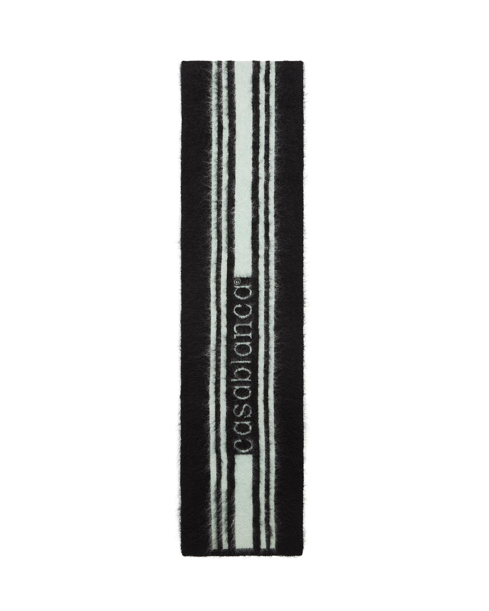 Stripe Mohair Scarf by CASABLANCA