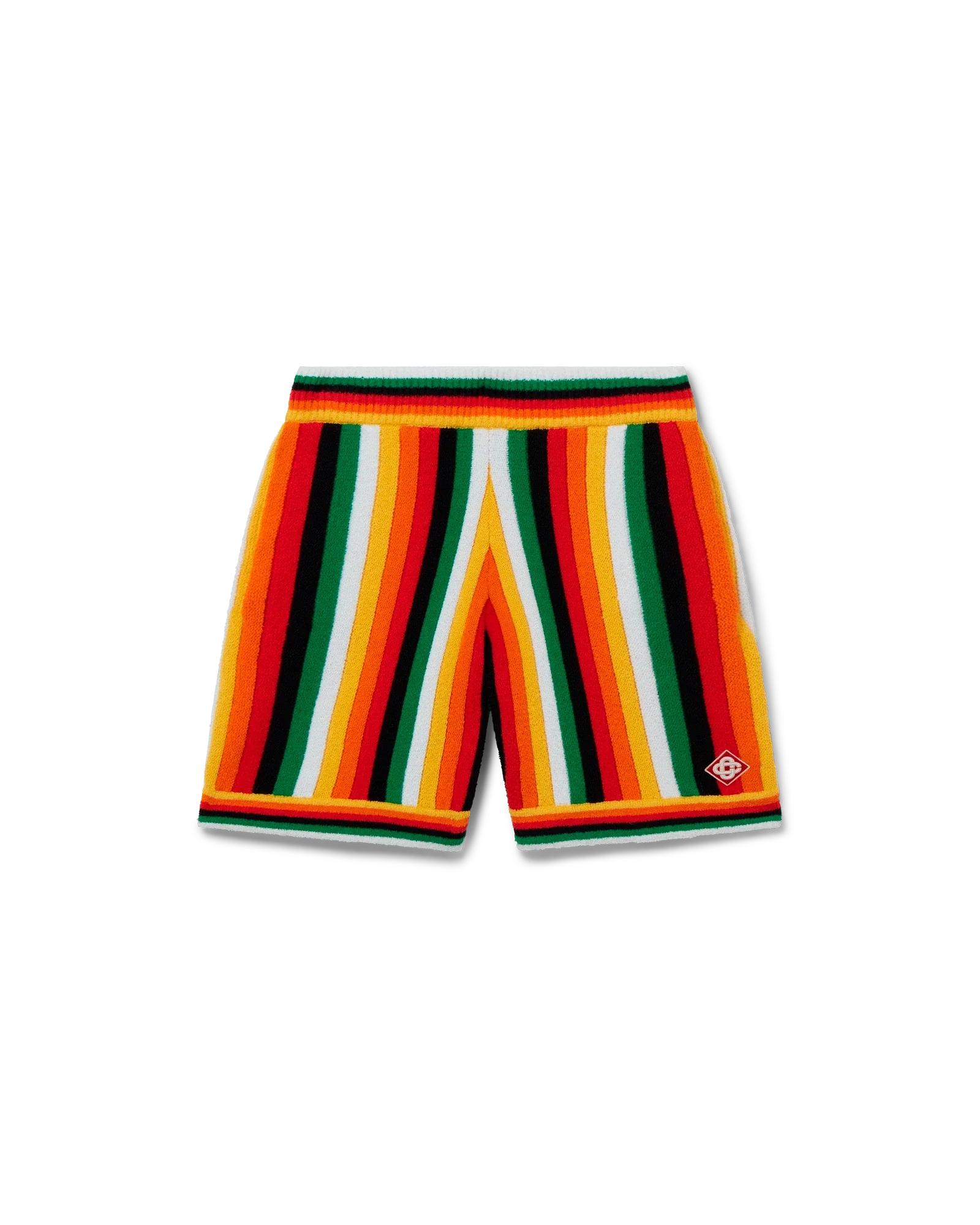 Striped Towelling Shorts by CASABLANCA