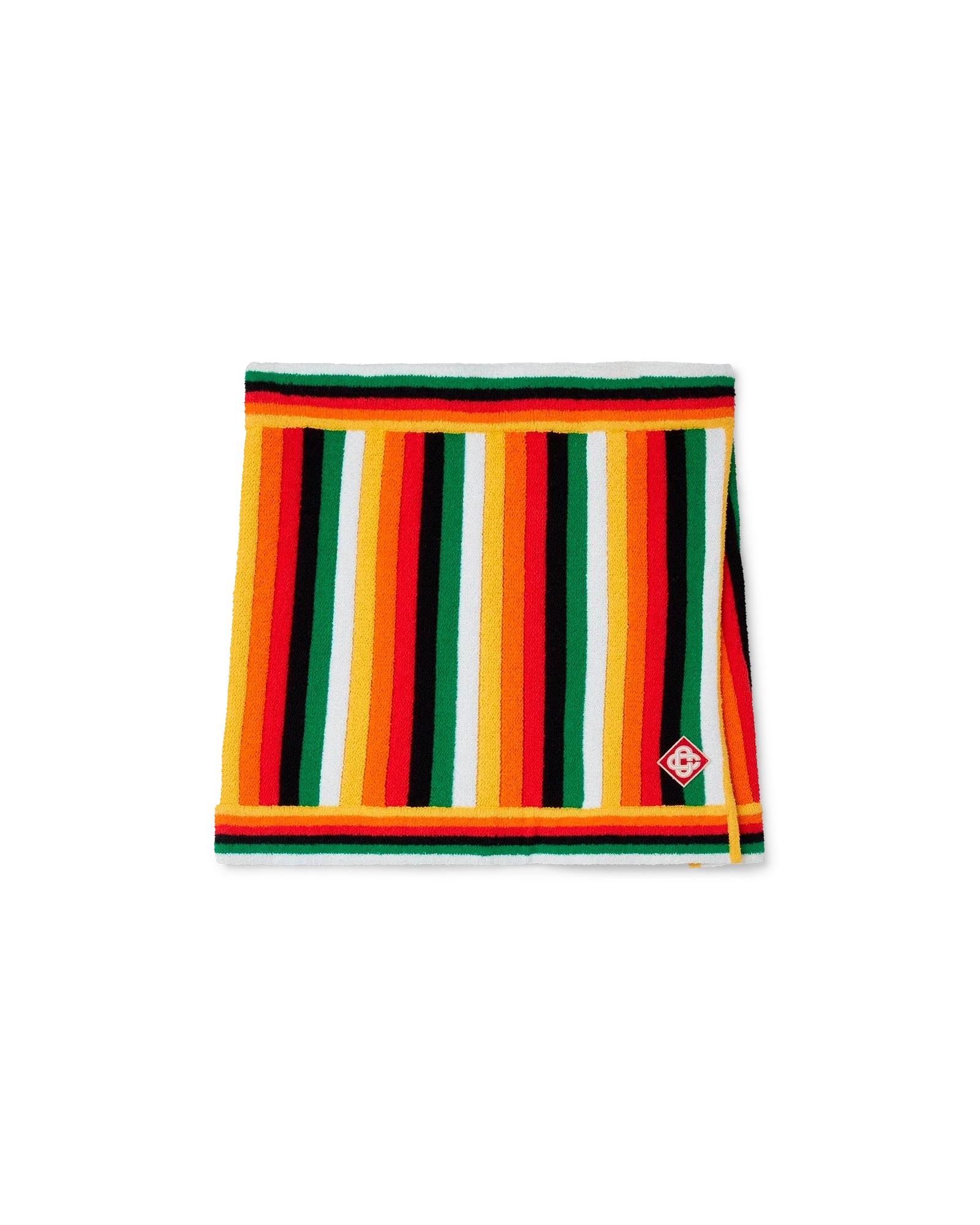 Striped Towelling Skirt by CASABLANCA