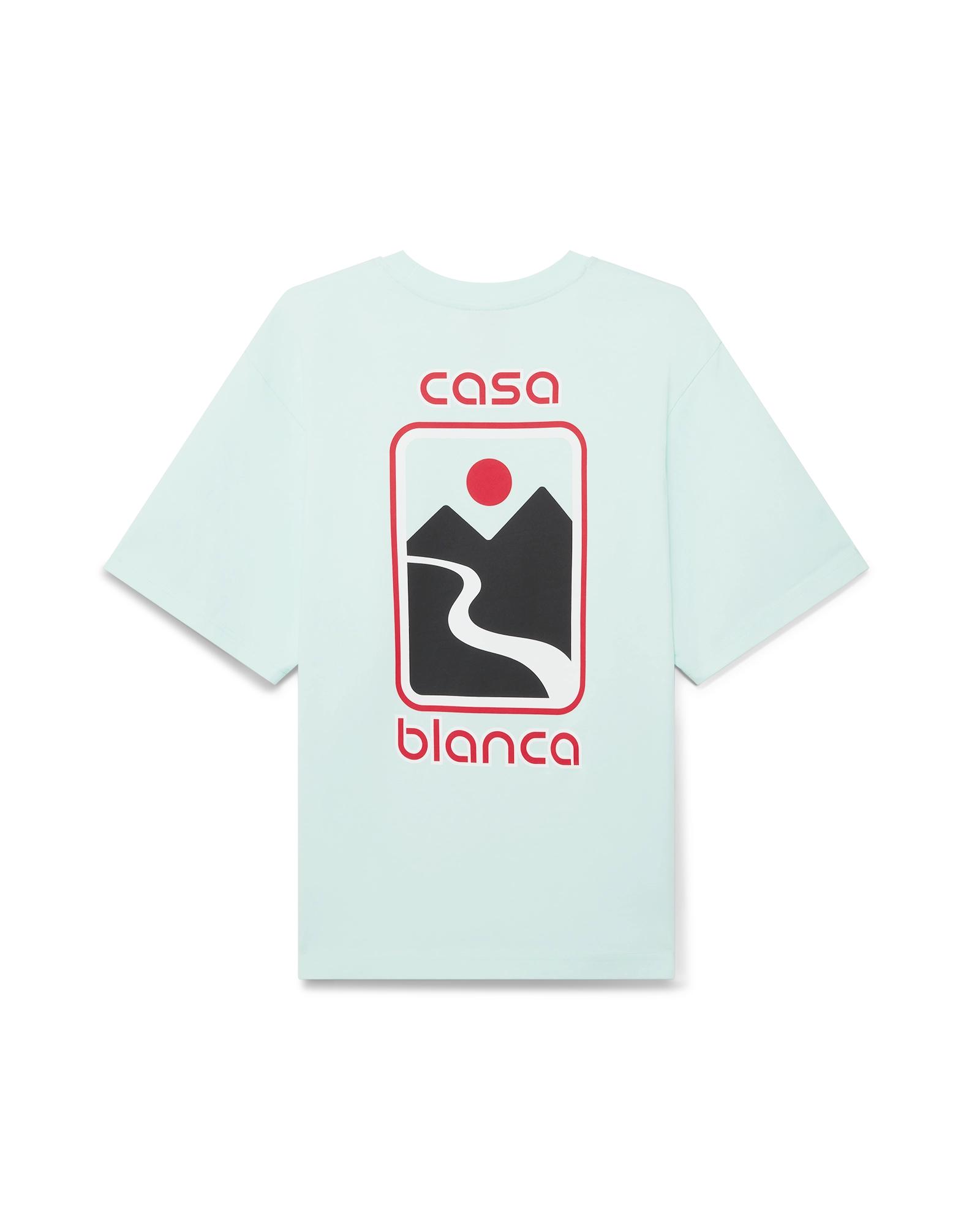 Sunset Valley Short Sleeve T-Shirt by CASABLANCA