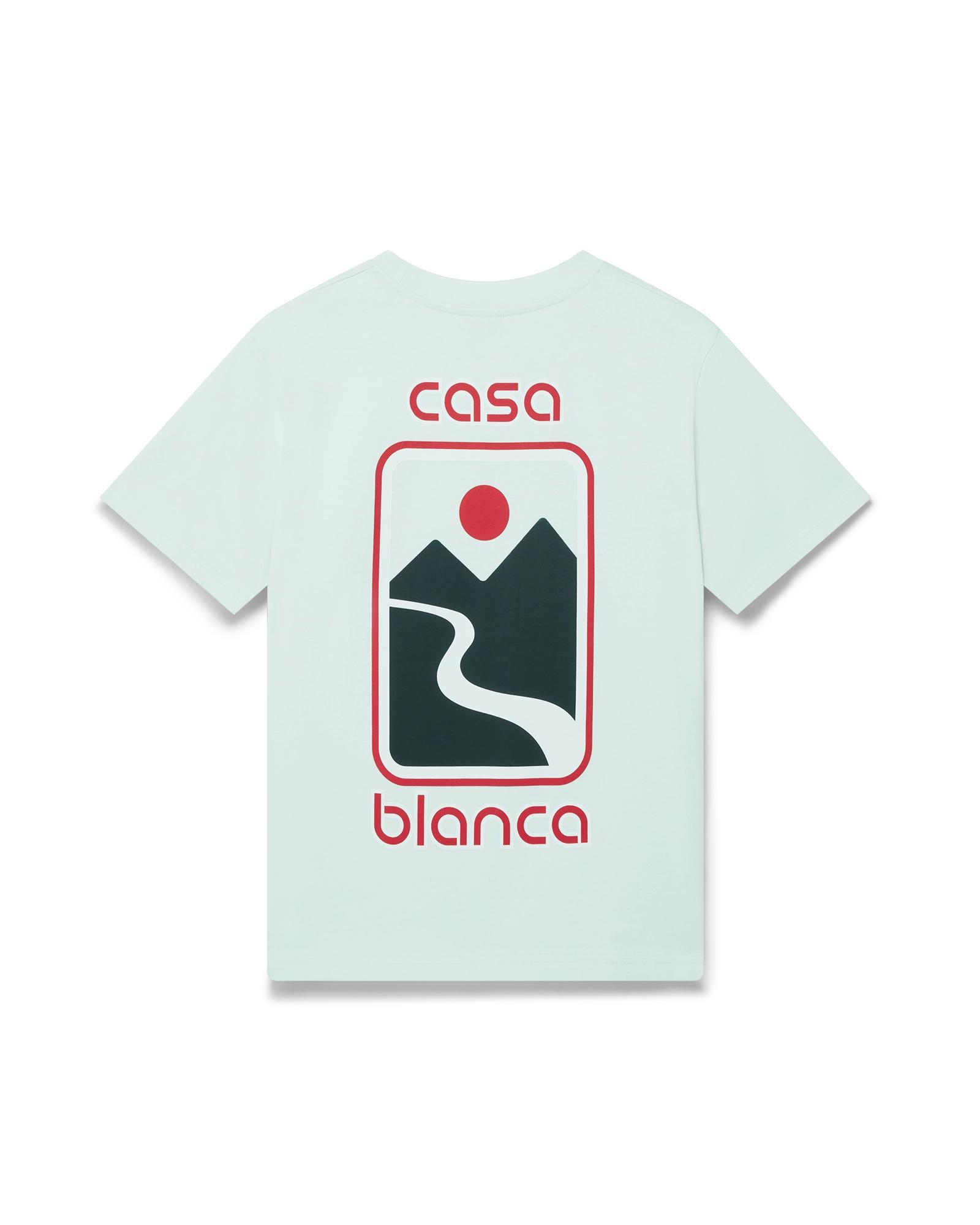 Sunset Valley Short Sleeve T-Shirt by CASABLANCA