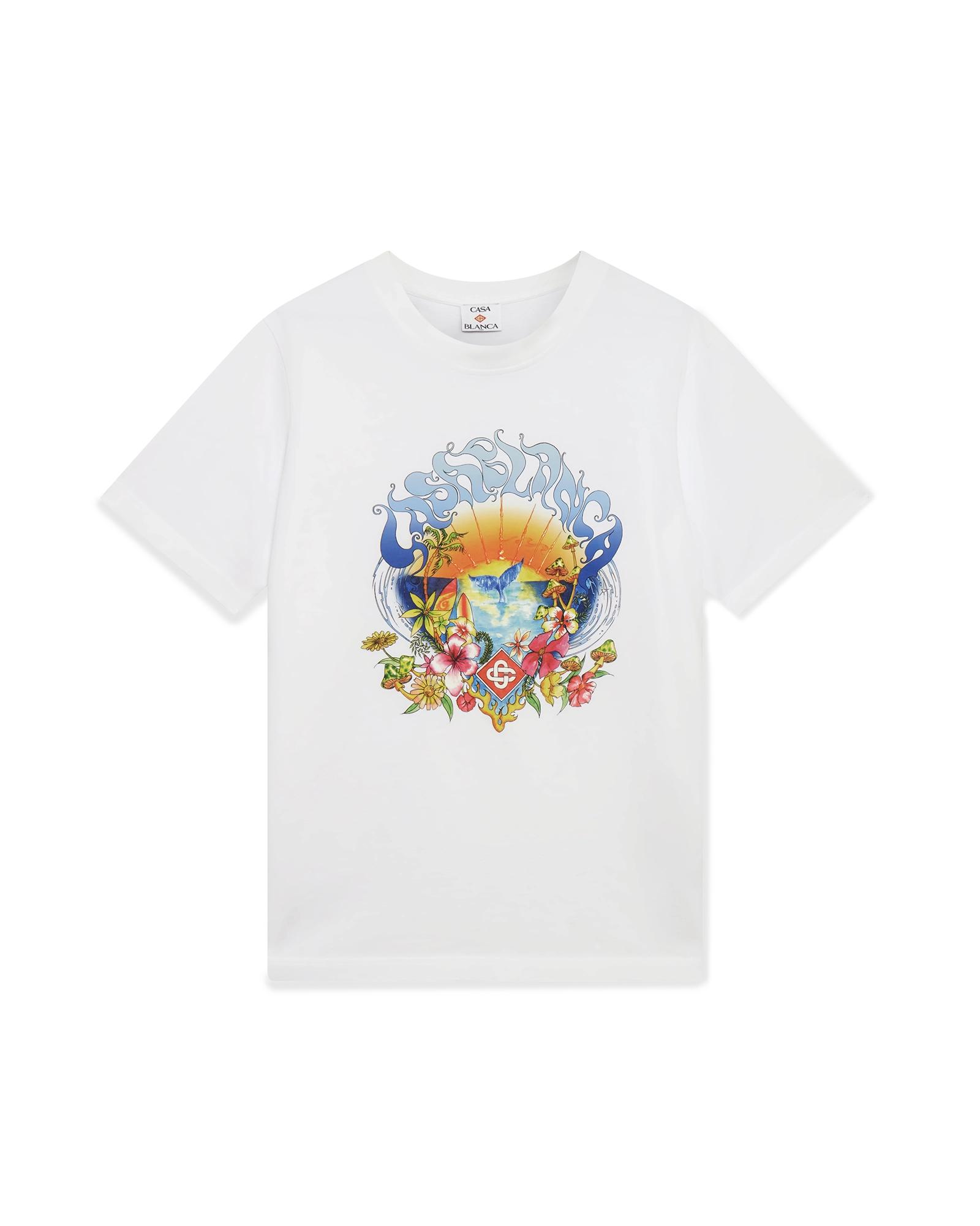 Surf Trip Short Sleeve T-Shirt by CASABLANCA