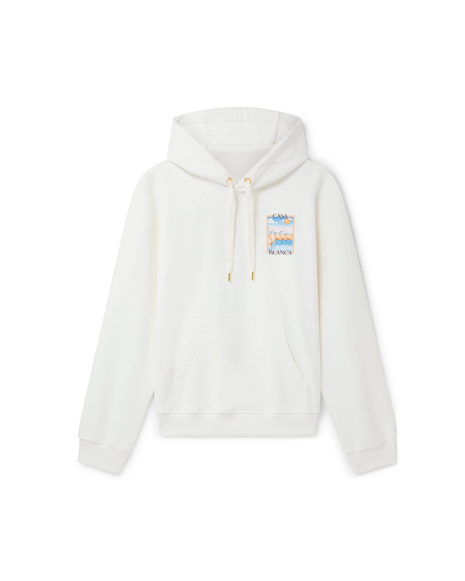 Surreal Pool Hooded Sweatshirt by CASABLANCA