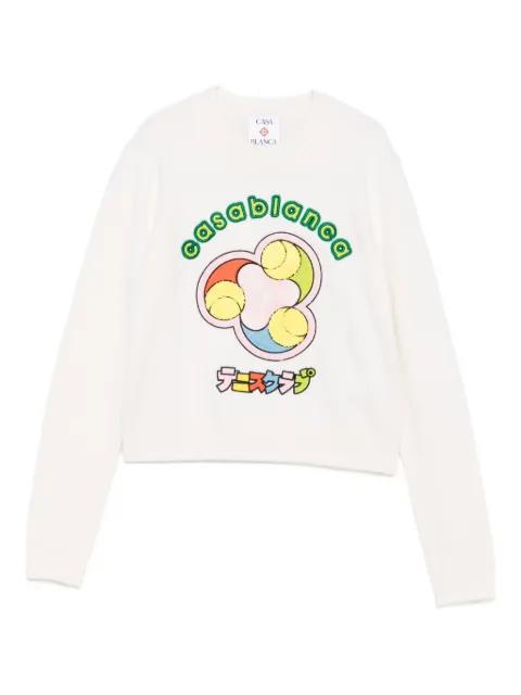 Tennis Ball sweater by CASABLANCA