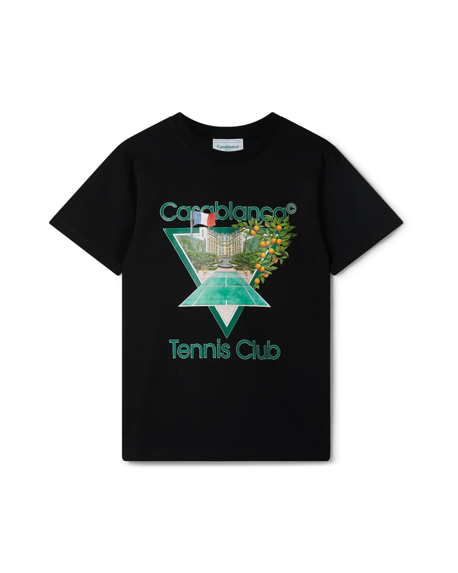Tennis Club Icon Short Sleeve T-Shirt by CASABLANCA