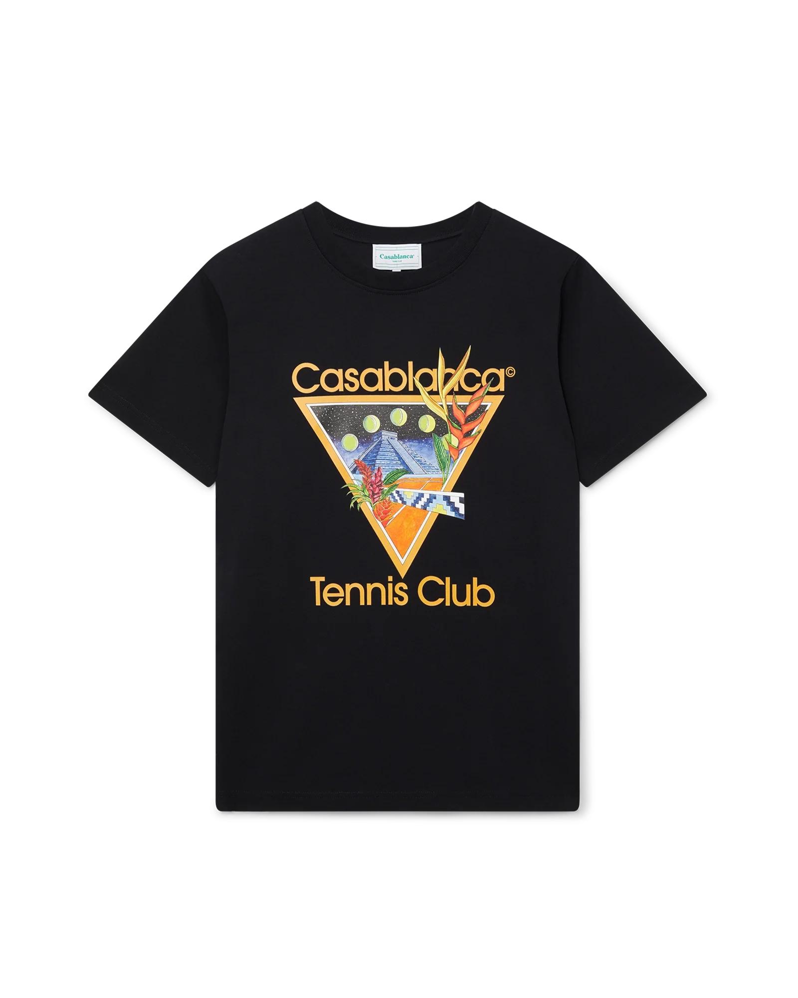 Tennis Club Icon Short Sleeve T-Shirt by CASABLANCA