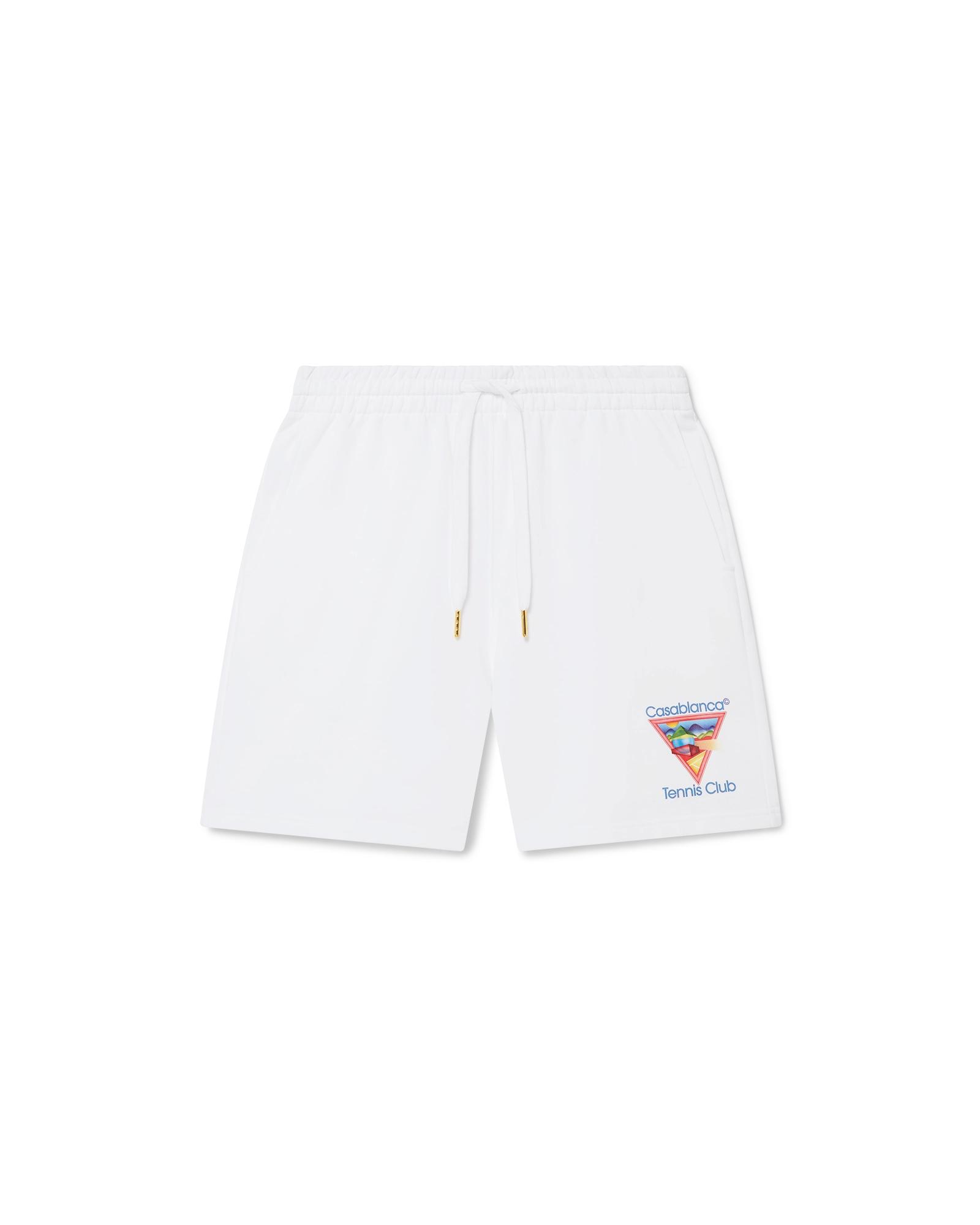 Tennis Club Icon Sweatshorts by CASABLANCA