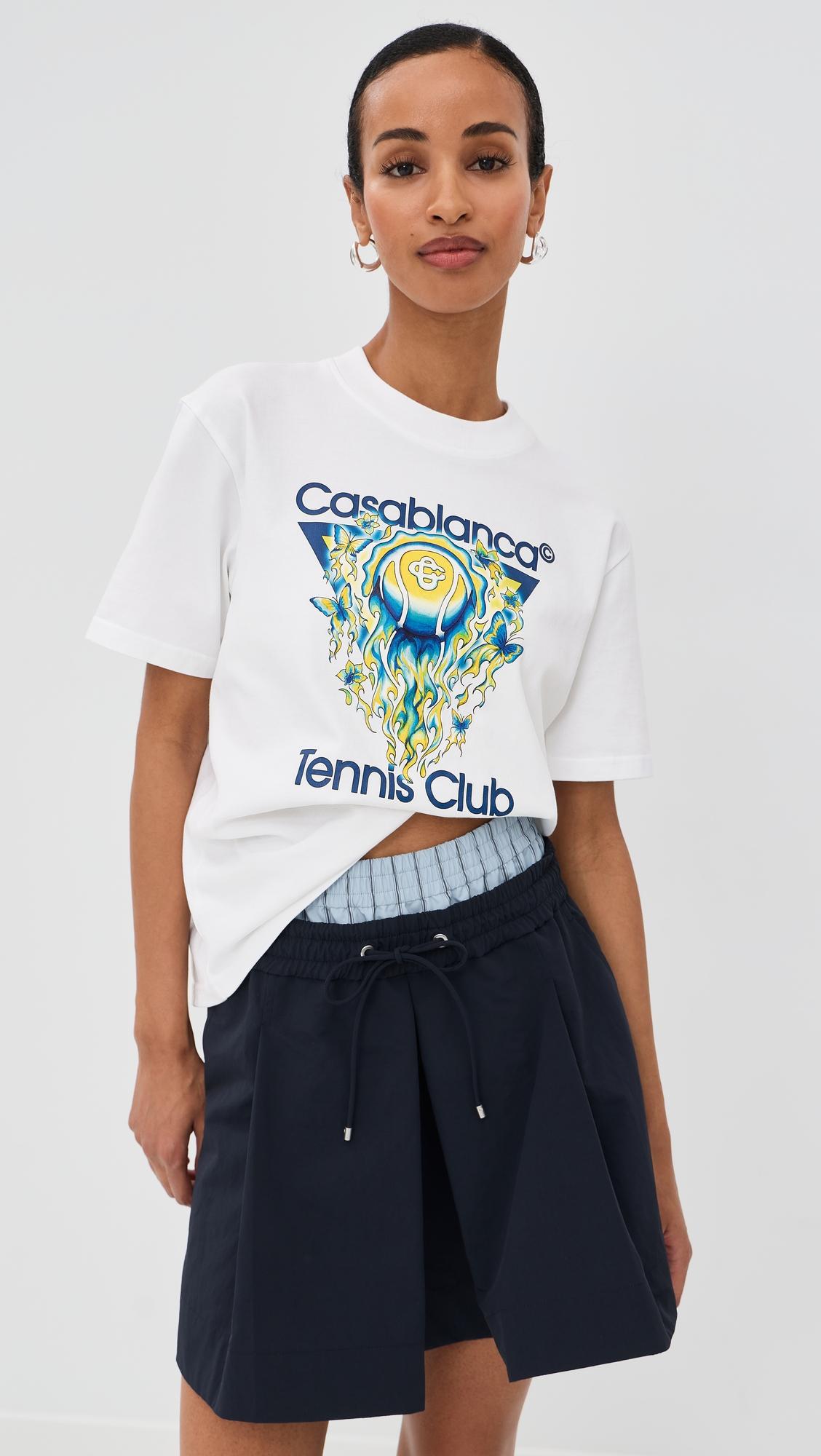 Tennis Club Icon T-Shirt by CASABLANCA