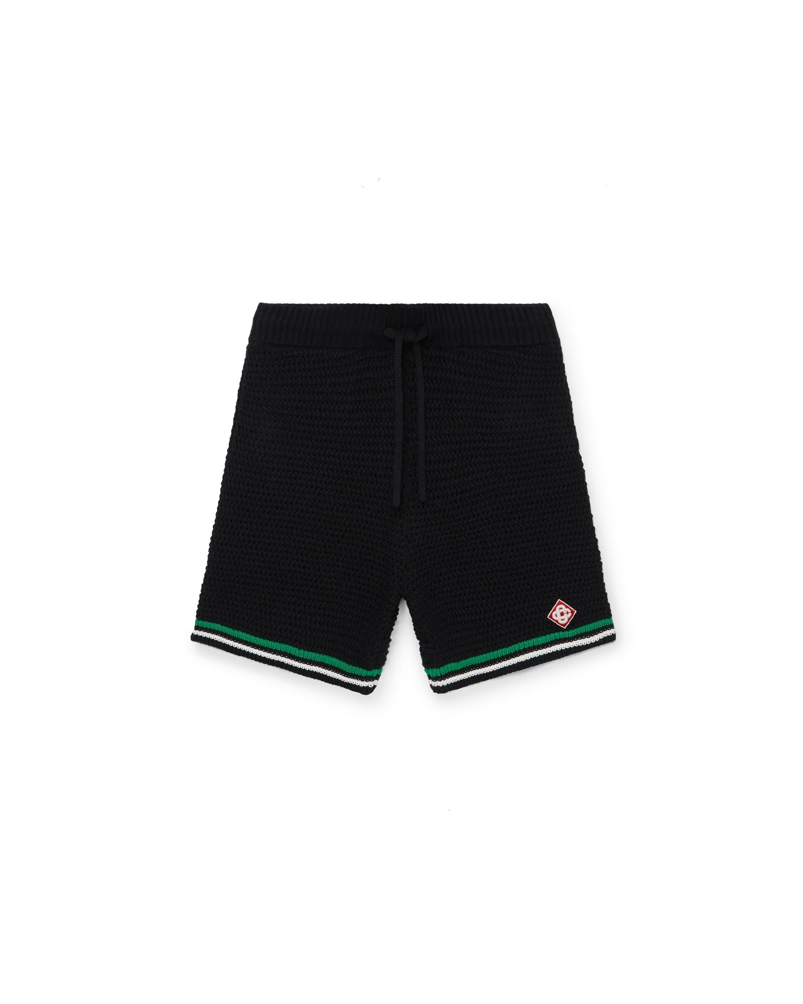 Tennis Crochet Shorts by CASABLANCA