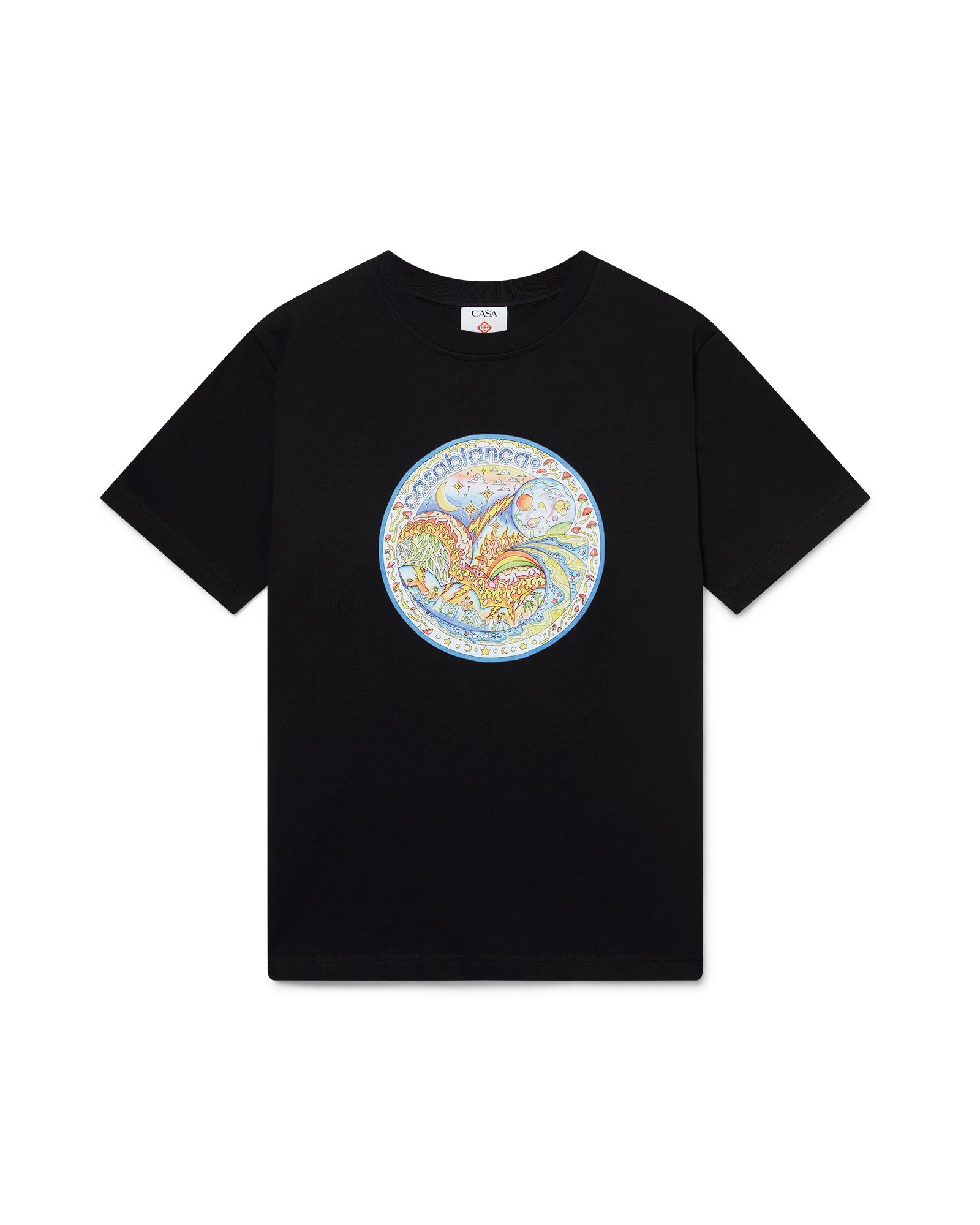 The Four Elements Short Sleeve T-Shirt by CASABLANCA