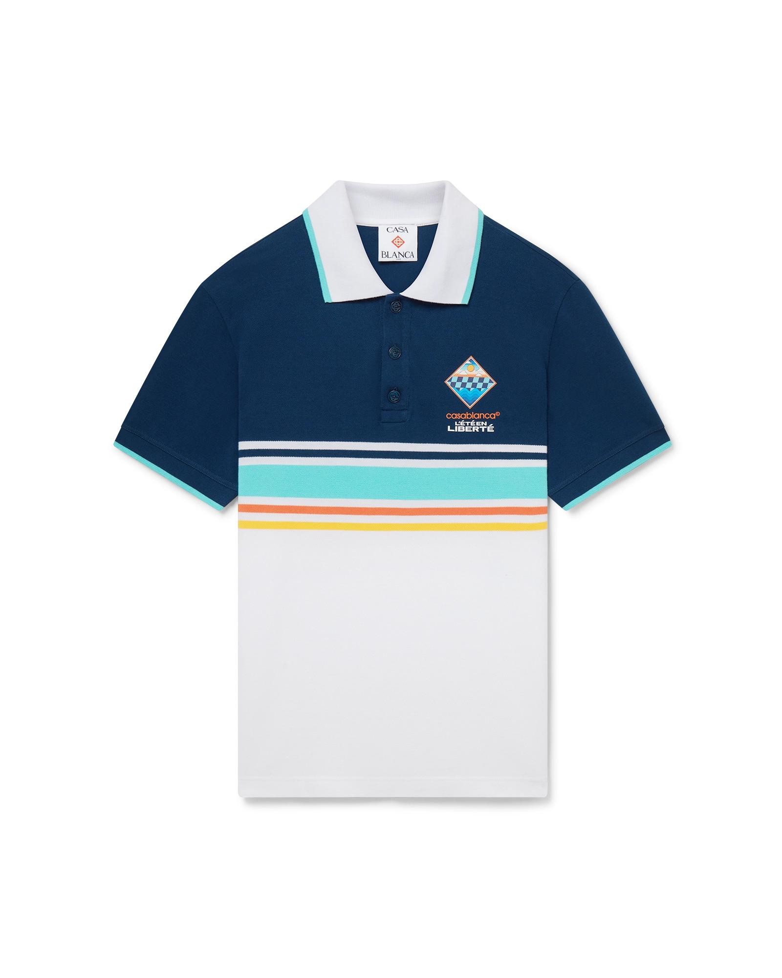 The L'Été En Liberté Polo Shirt by CASABLANCA