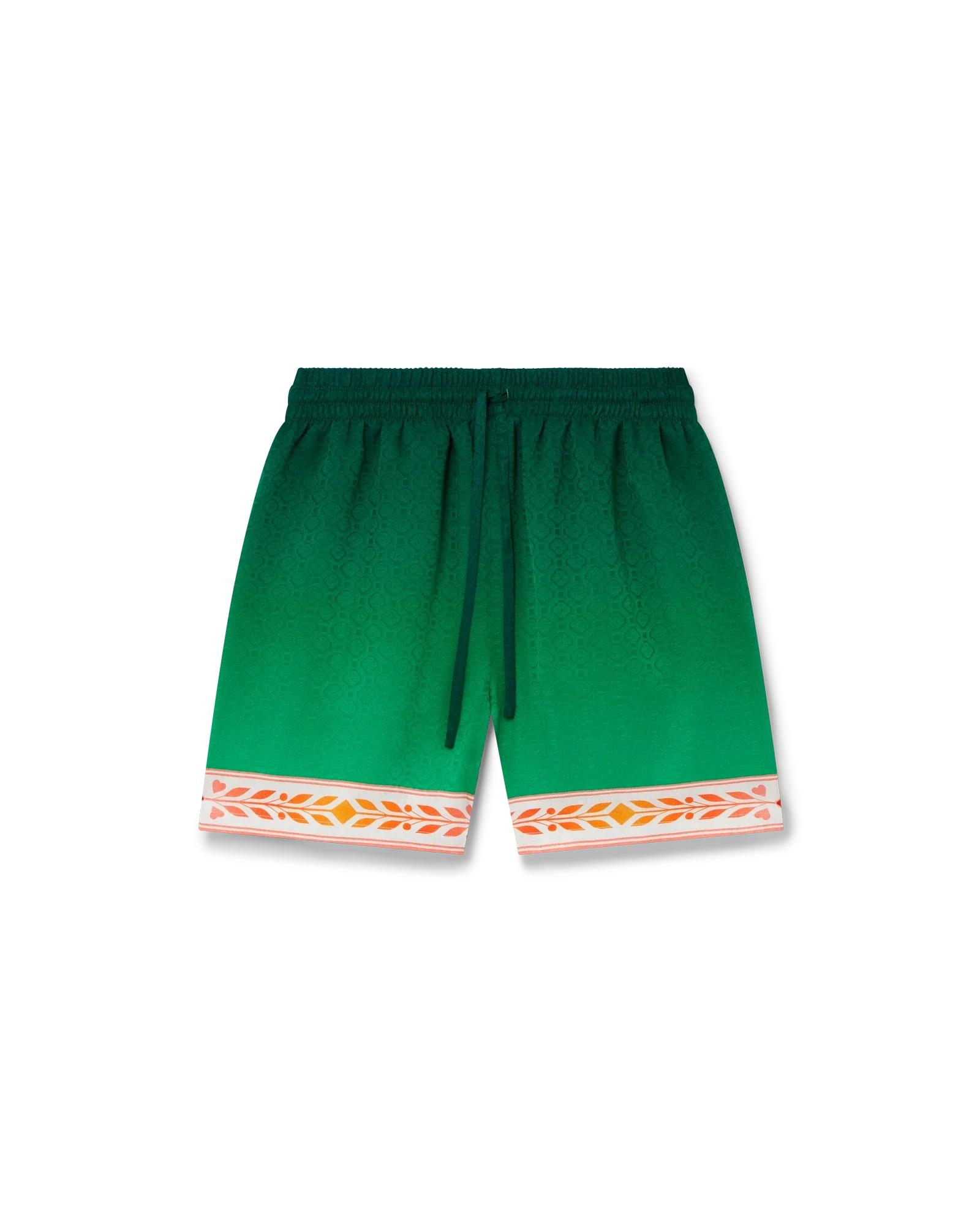Unity Is Power Silk Shorts by CASABLANCA