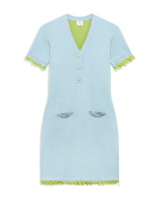 V-Neck Dress by CASABLANCA