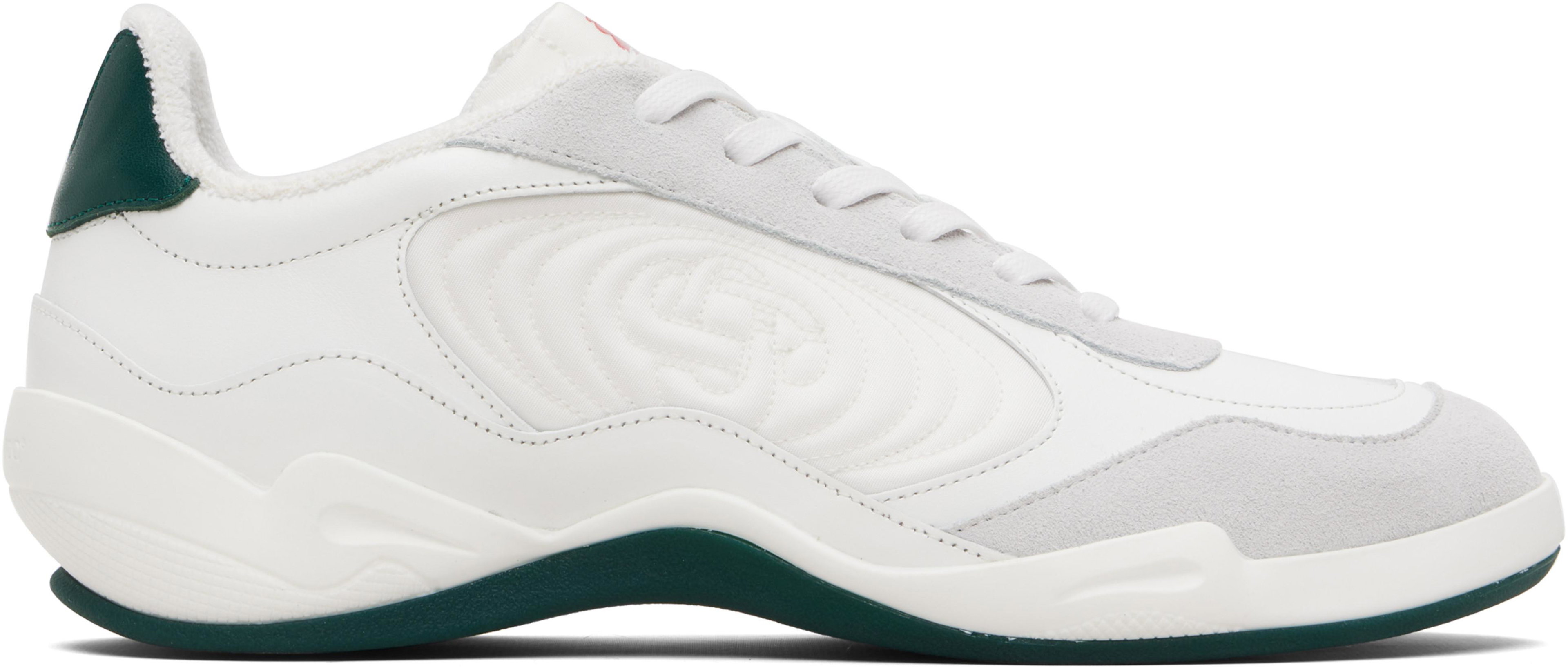 White Squash Indoor Sneakers by CASABLANCA