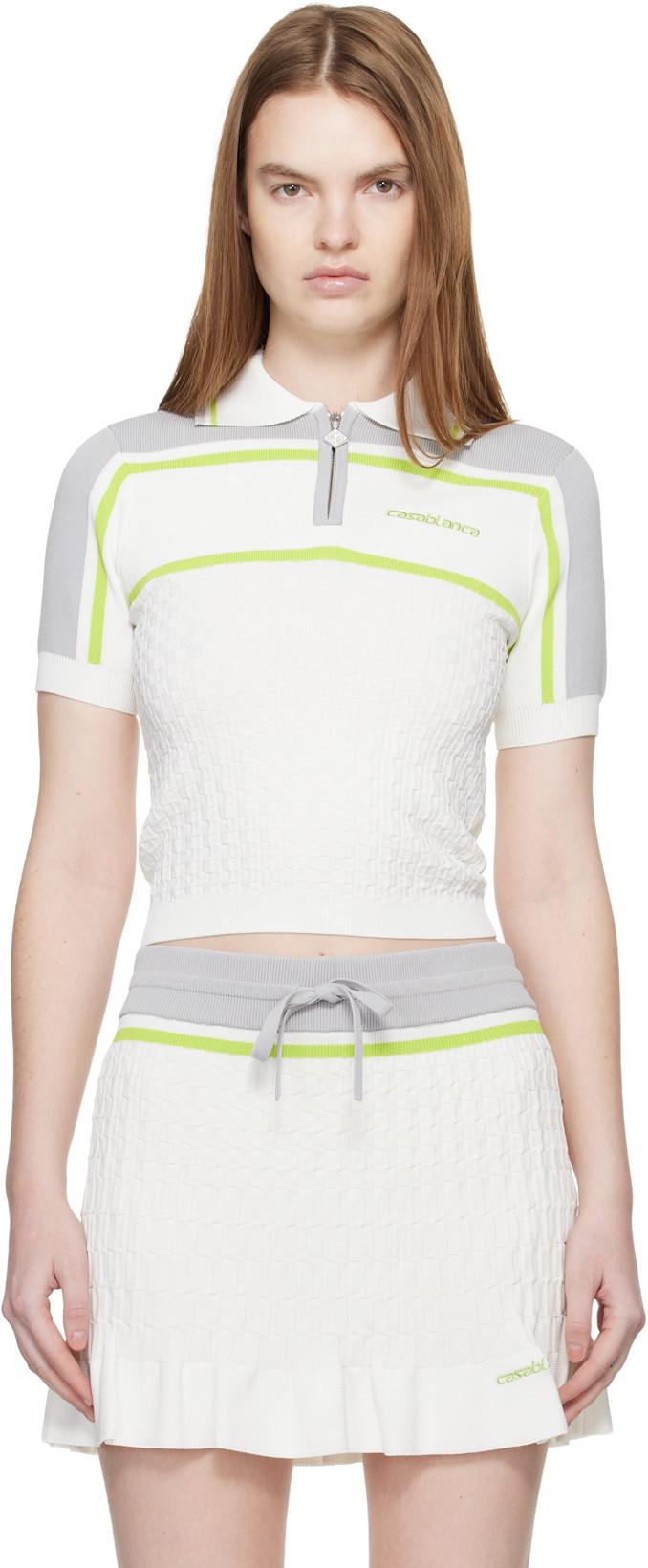 White Tennis Polo by CASABLANCA