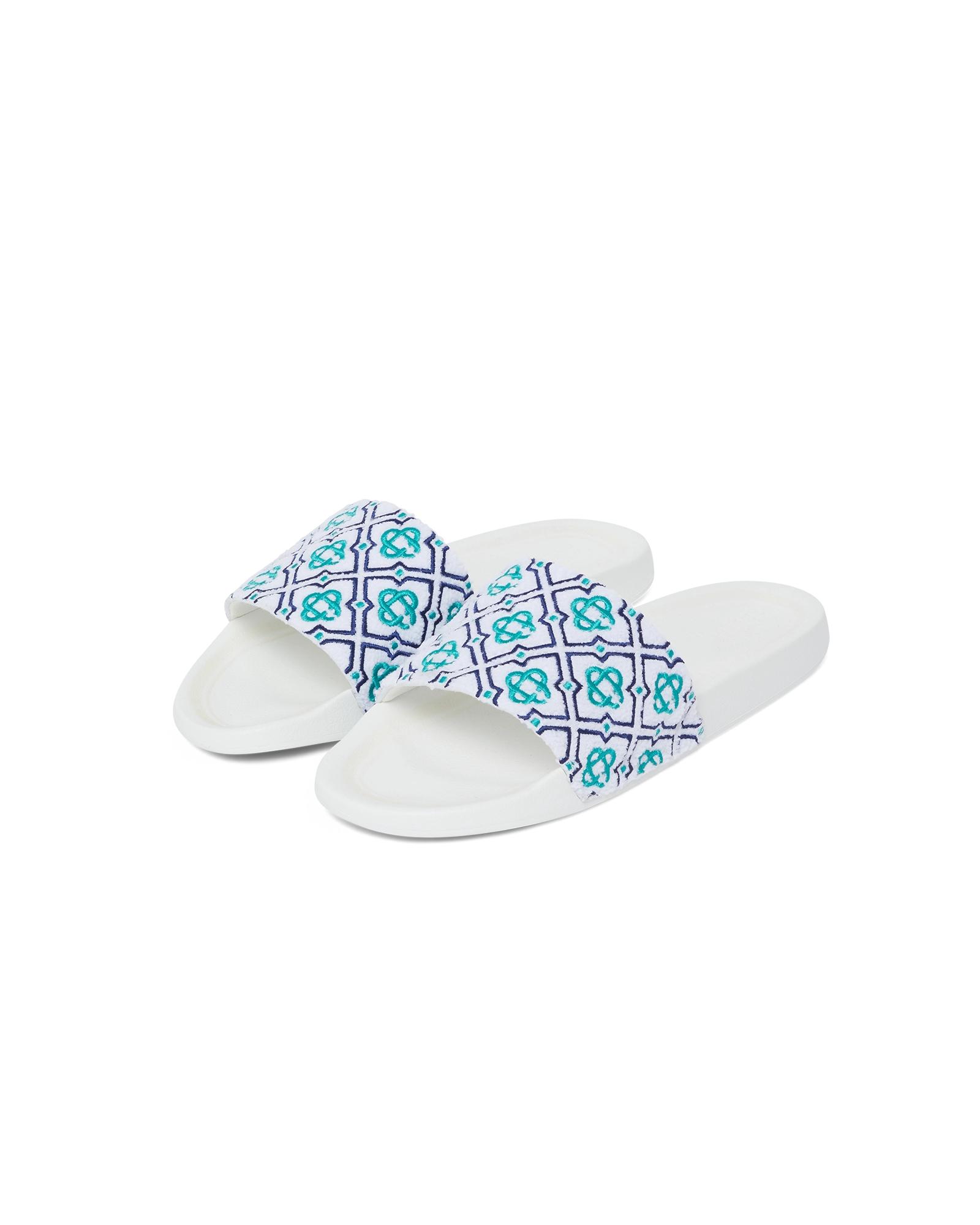 Women's Monogram Towelling Slider by CASABLANCA